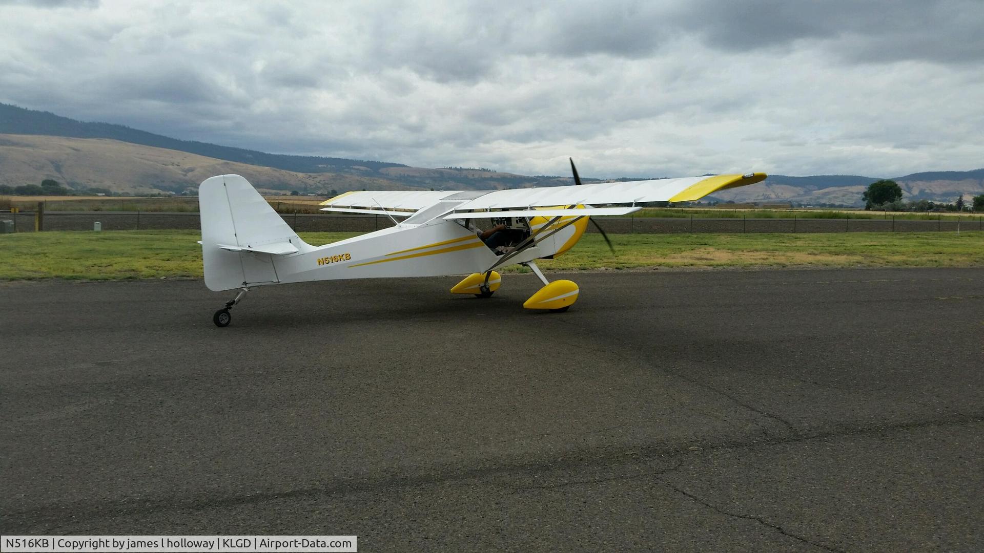 N516KB, Skystar Kitfox Series 7 C/N S70202-007, owner  jim holloway    klgd