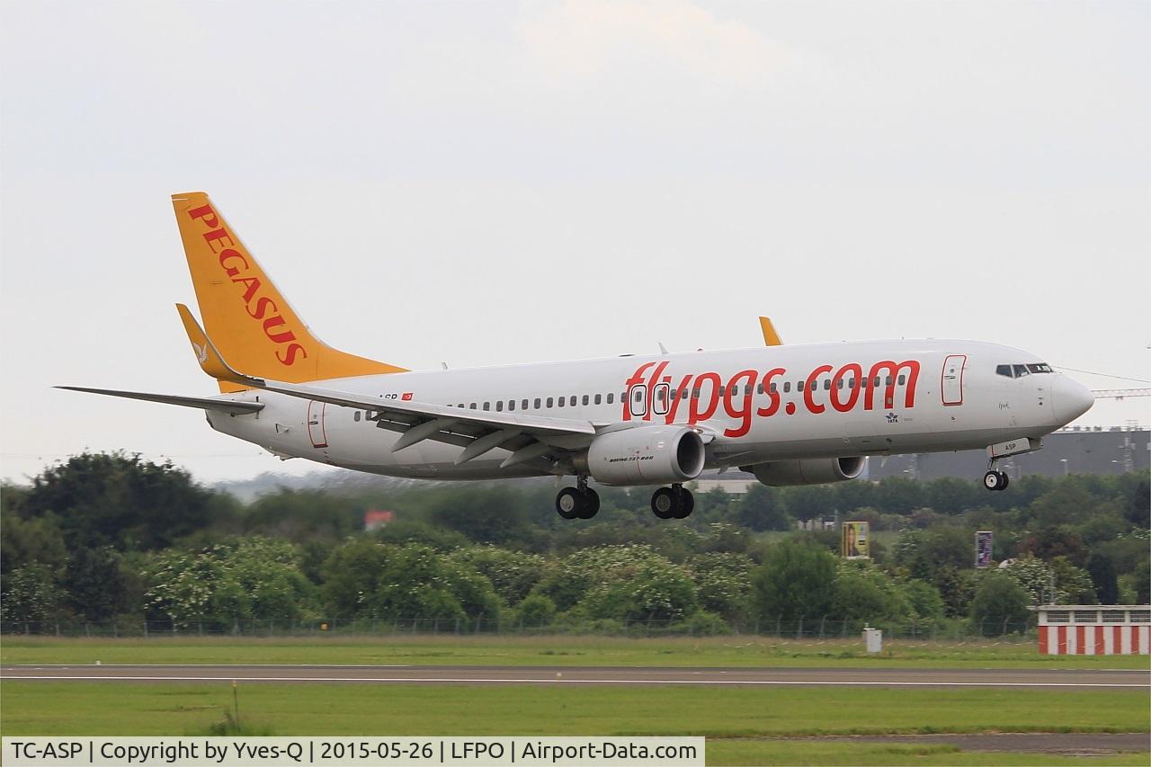 TC-ASP, 2011 Boeing 737-82R C/N 40011, Boeing 737-82R, On final rwy 06, Paris-Orly airport (LFPO-ORY)