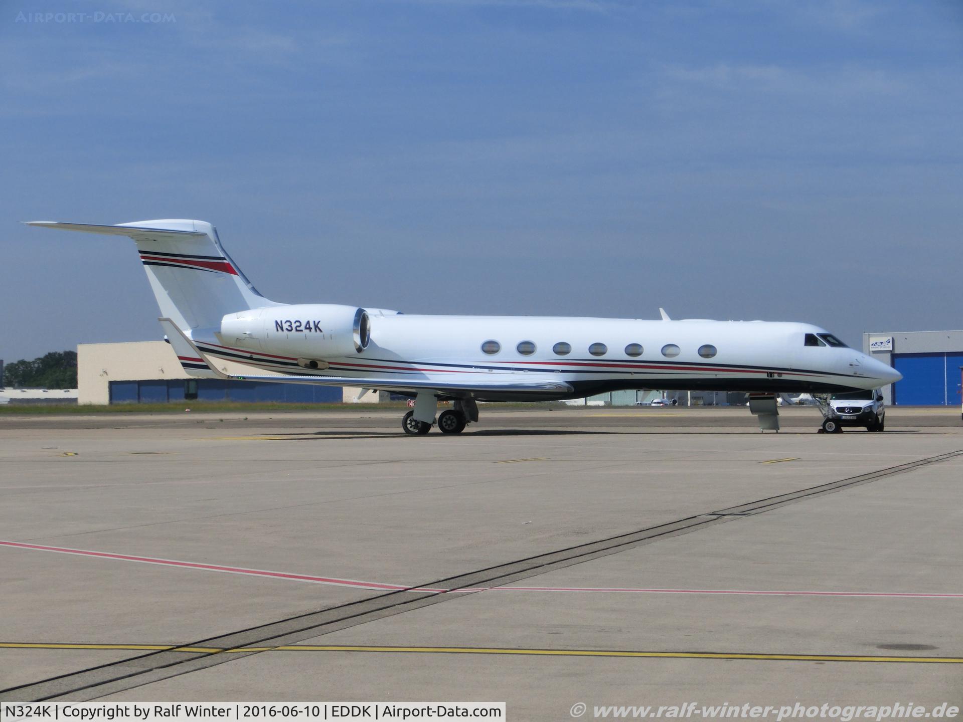 N324K, 2015 Gulfstream Aerospace GV-SP (G550) C/N 5516, Gulfstream Aerospace GV-SP G550 - Wells Fargo Bank Northwest - 5516 - N324K - 10.06.2016 - CGN