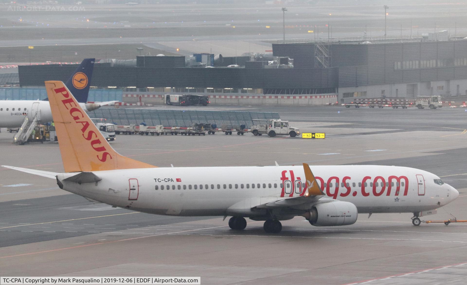 TC-CPA, 2012 Boeing 737-82R C/N 40725, Boeing 737-82R