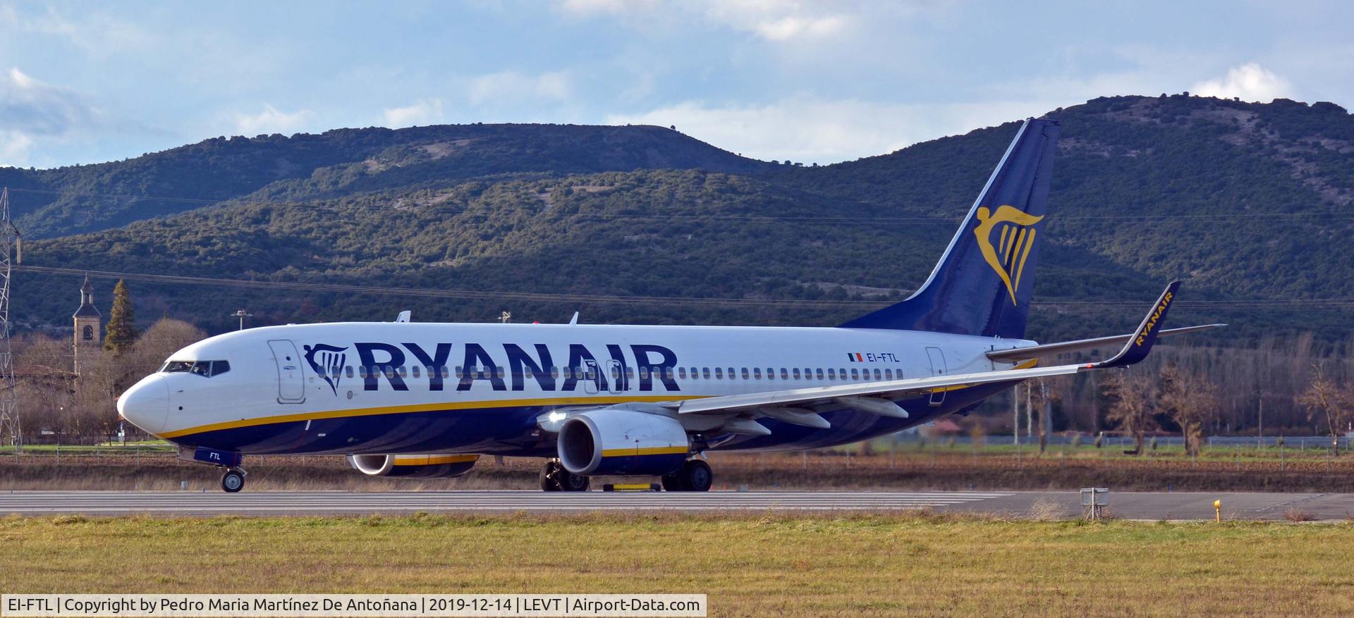 EI-FTL, 2016 Boeing 737-8AS C/N 44762, Aeropuerto de Foronda - Vitoria-Gasteiz - Euskadi - España