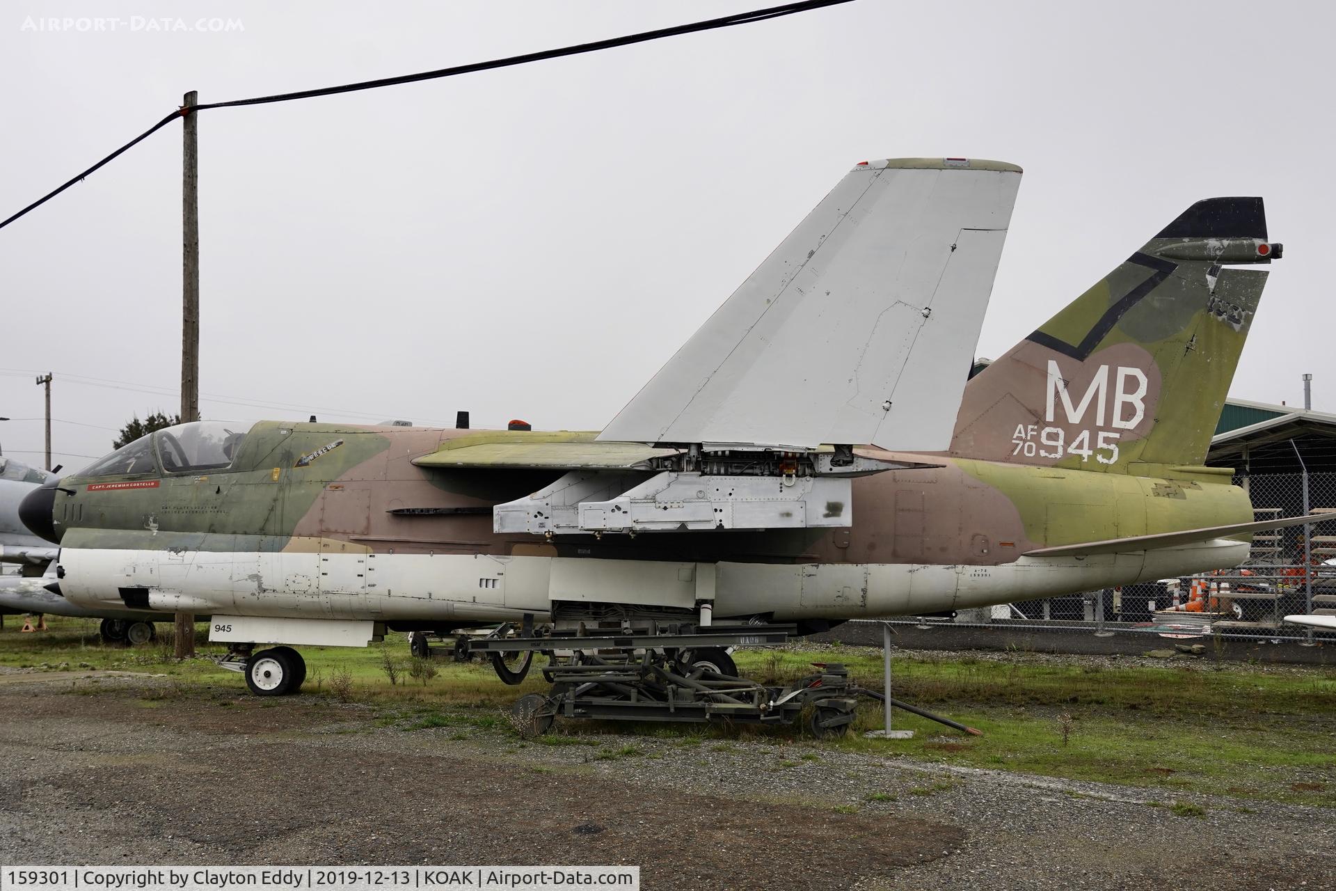159301, LTV A-7E Corsair II C/N E-439, Oakland Western Aerospace Museum 2019.
