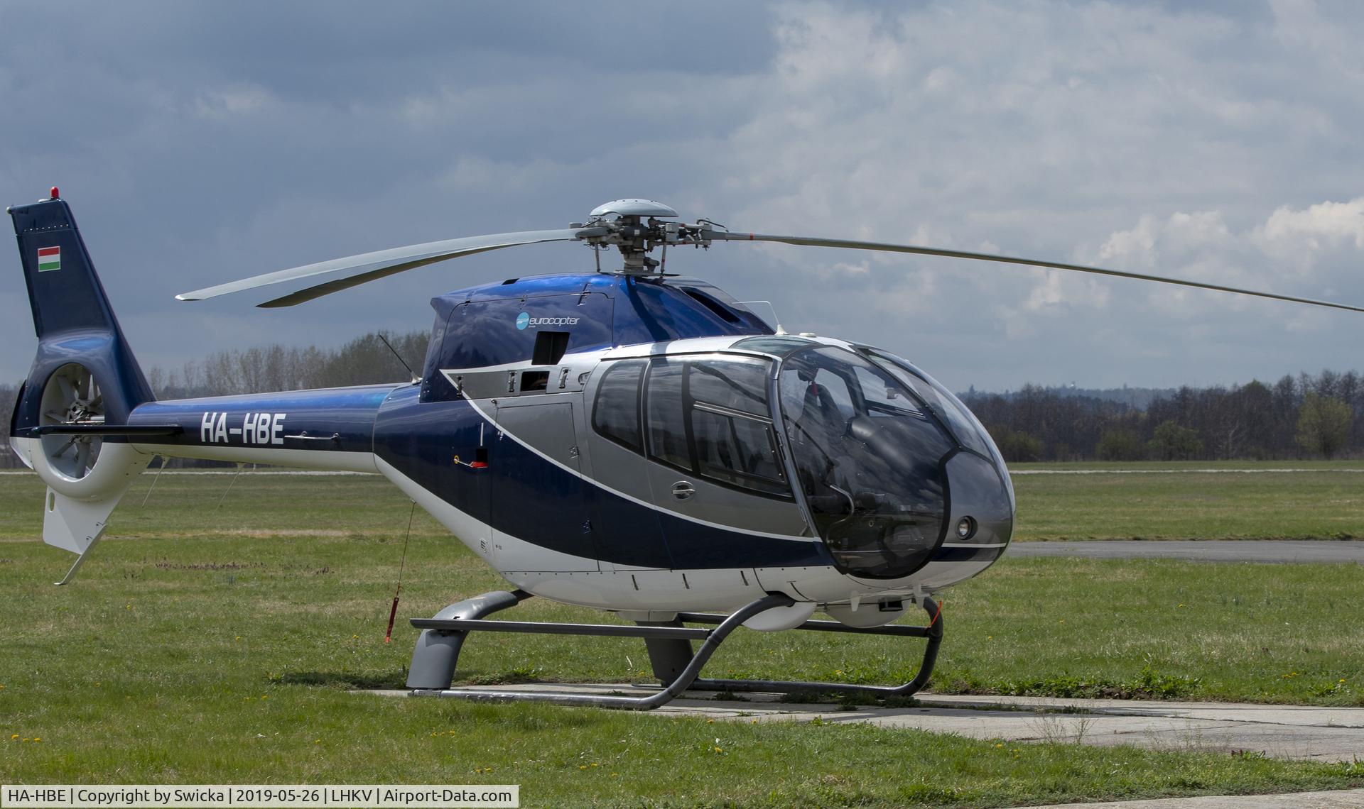 HA-HBE, 2000 Eurocopter EC-120B Colibri C/N 1158, LHKV - Kaposújlak Airport