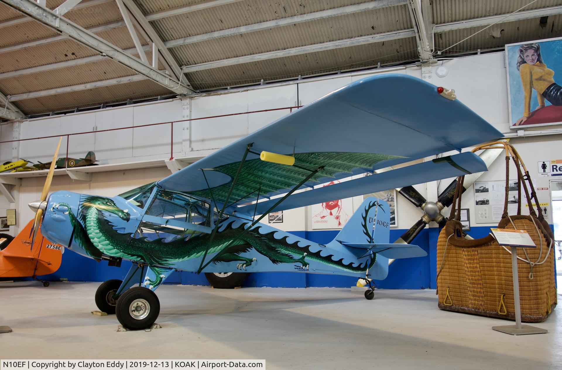 N10EF, 1998 Skystar Kitfox Model 4-1200 C/N JCU117, Western Aerospace Museum 2019.
