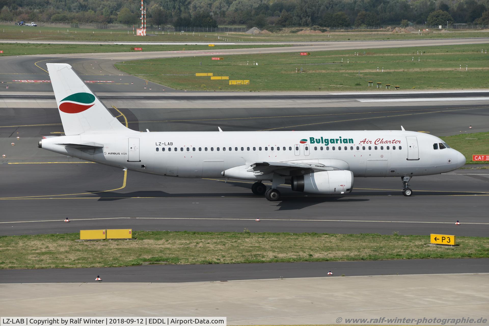 LZ-LAB, 1991 Airbus A320-231 C/N 0276, Airbus A320-231 - 1T BUC Bulgarian Air Charter - 276 - LZ-LAB - 12.09.2018 - DUS