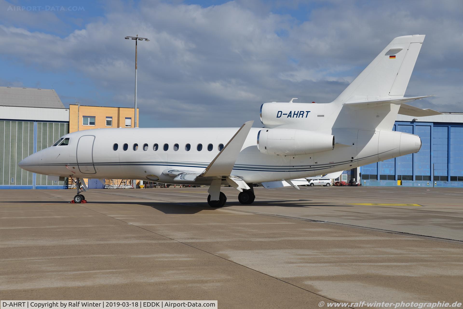 D-AHRT, 2013 Dassault Falcon 900LX C/N 266, Dassault Falcon 900EX - HRN Heron Aviation - 266 - D-AHRT - 18.03.2019 - CGN