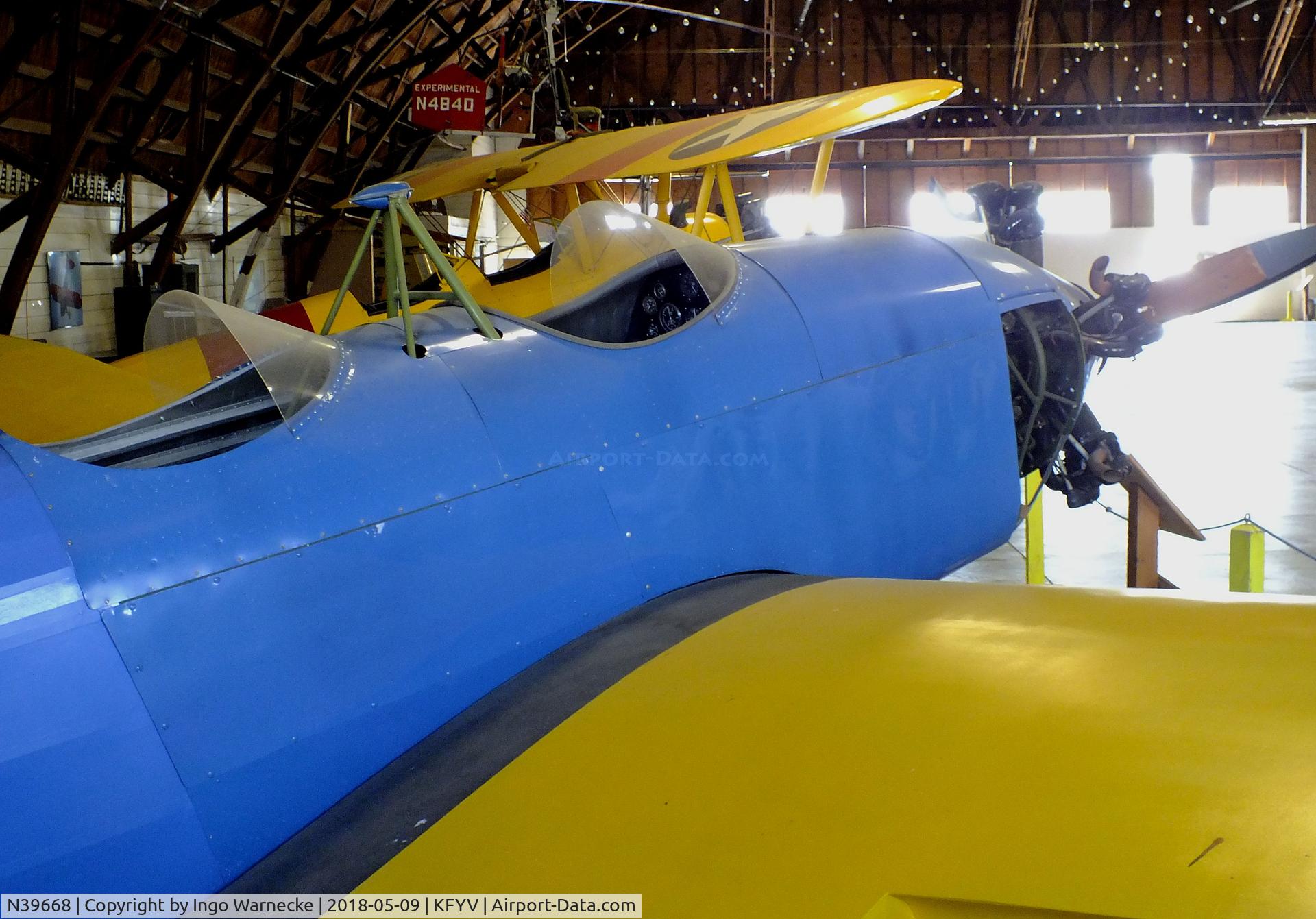 N39668, Howard Aircraft DGA-18K C/N 668, Howard DGA-18K at the Arkansas Air & Military Museum, Fayetteville AR