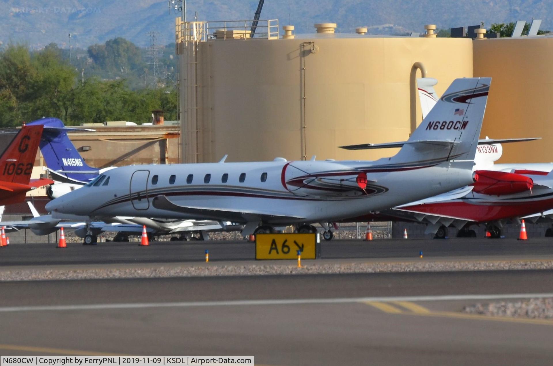 N680CW, 2018 Cessna 680 Citation Sovereign+ C/N 680-0582, Tripple Ace Ce680