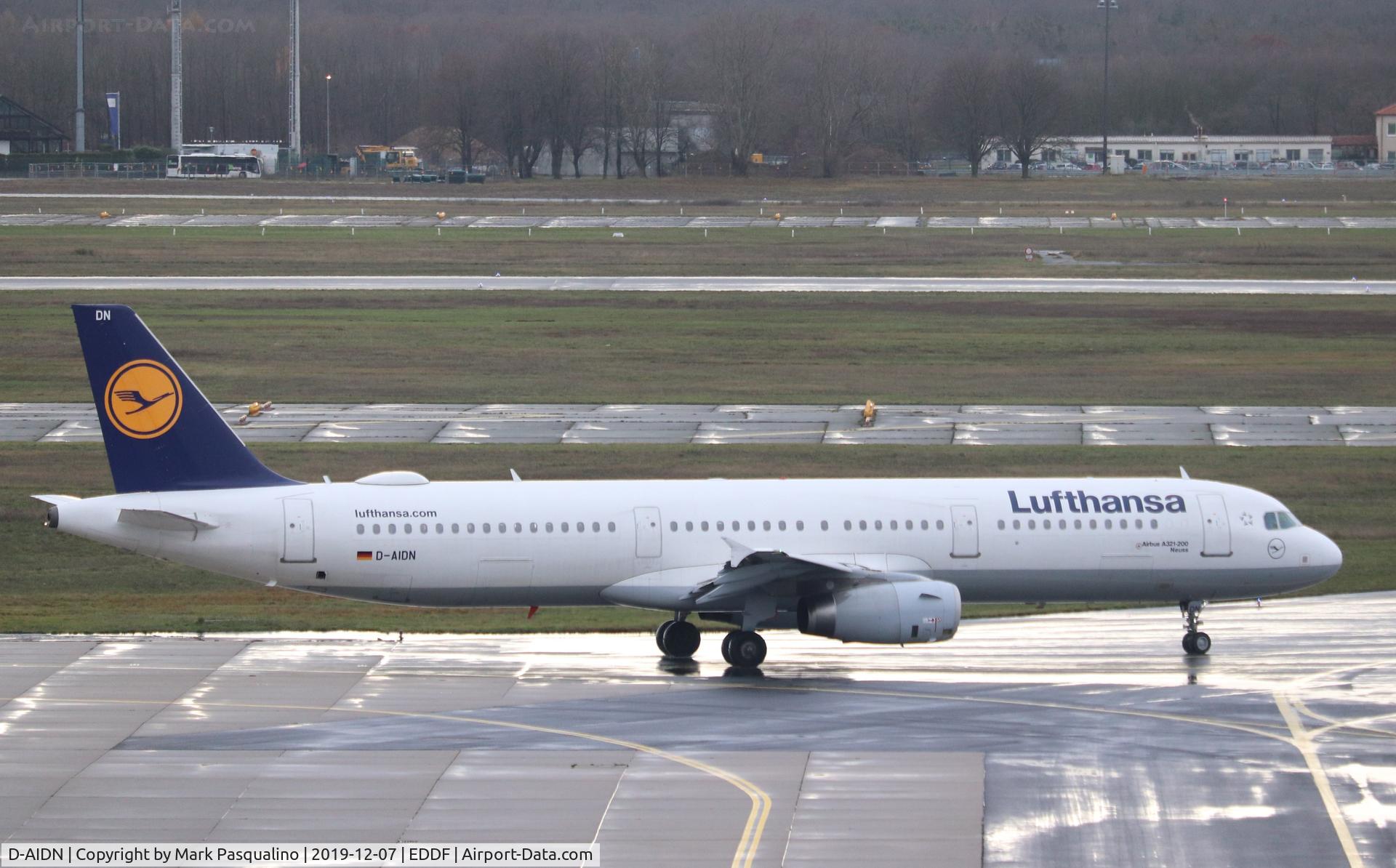 D-AIDN, 2011 Airbus A321-231 C/N 4976, Airbus A321-231