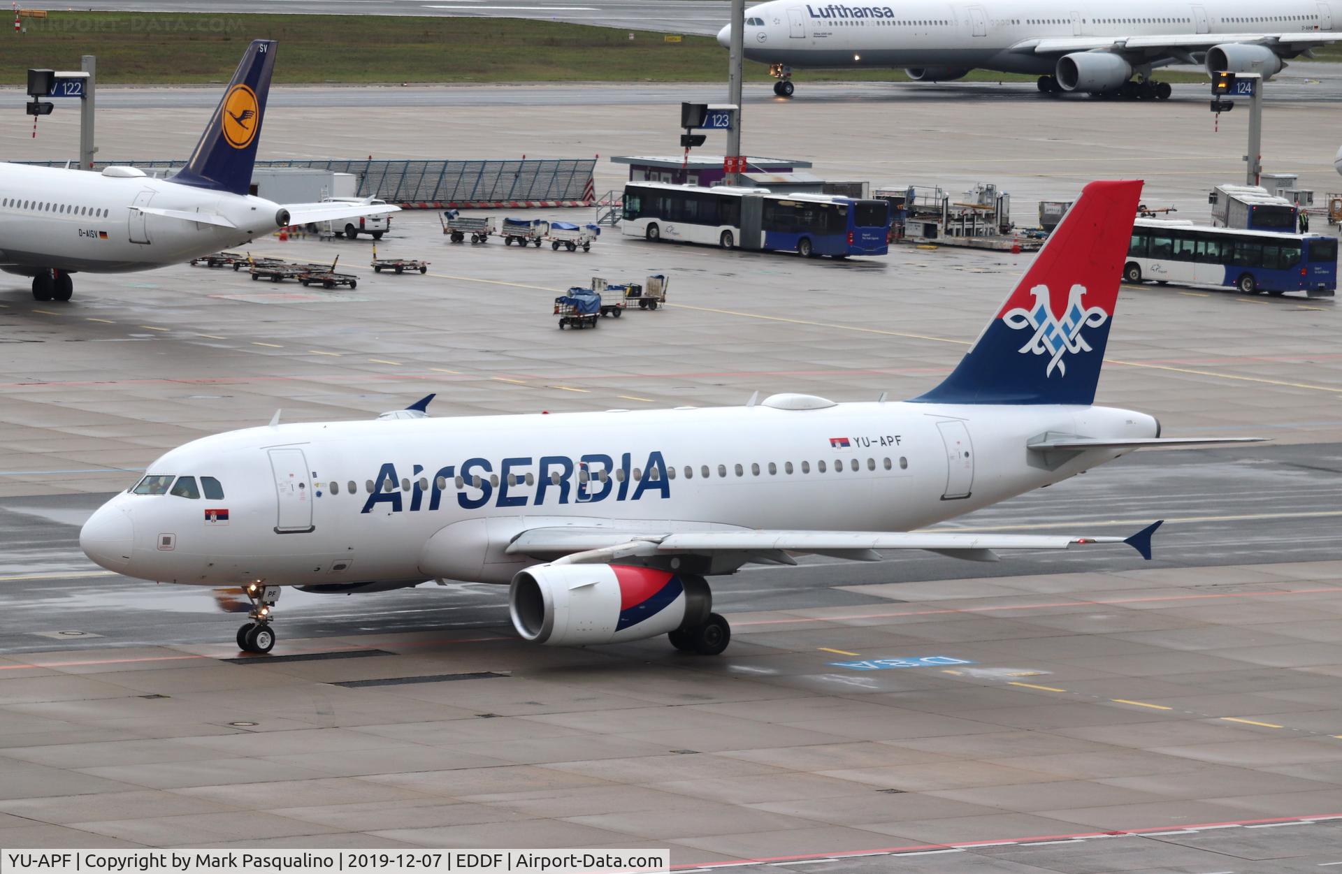 YU-APF, 2007 Airbus A319-132 C/N 3317, Airbus A319-132