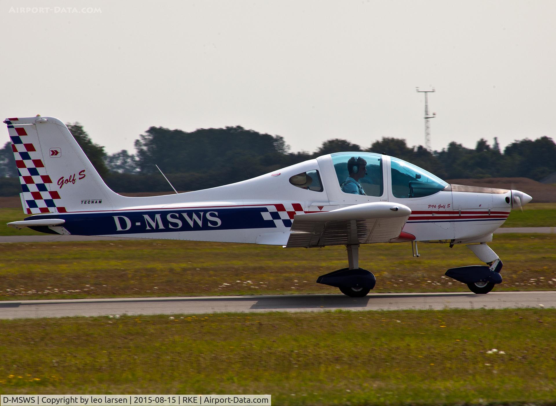 D-MSWS, Tecnam P-96 Golf C/N 064, Roskilde Air Show 15.8.2015