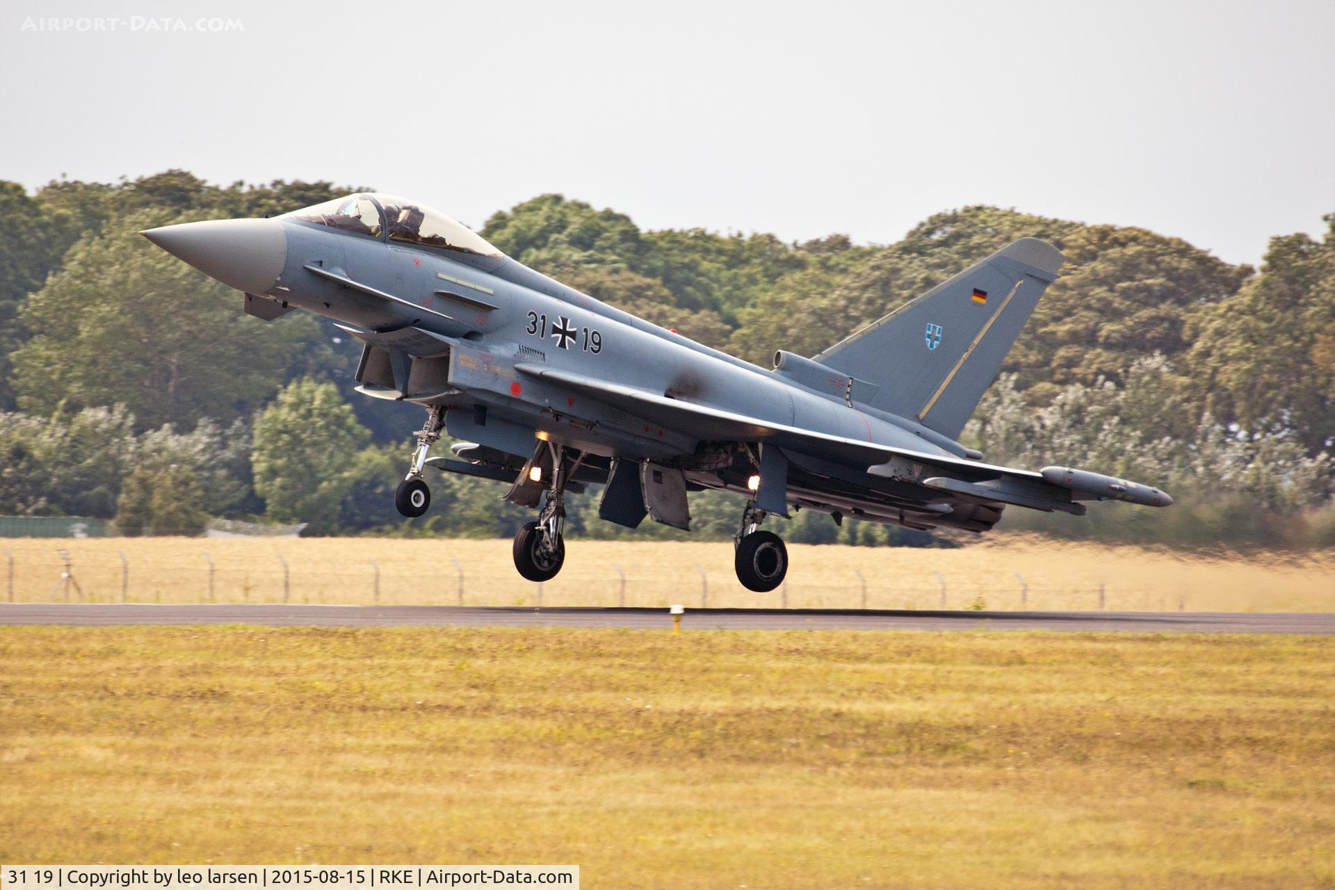 31 19, Eurofighter EF-2000 Typhoon S C/N AS012, Roskilde Air Show 15.8.2015