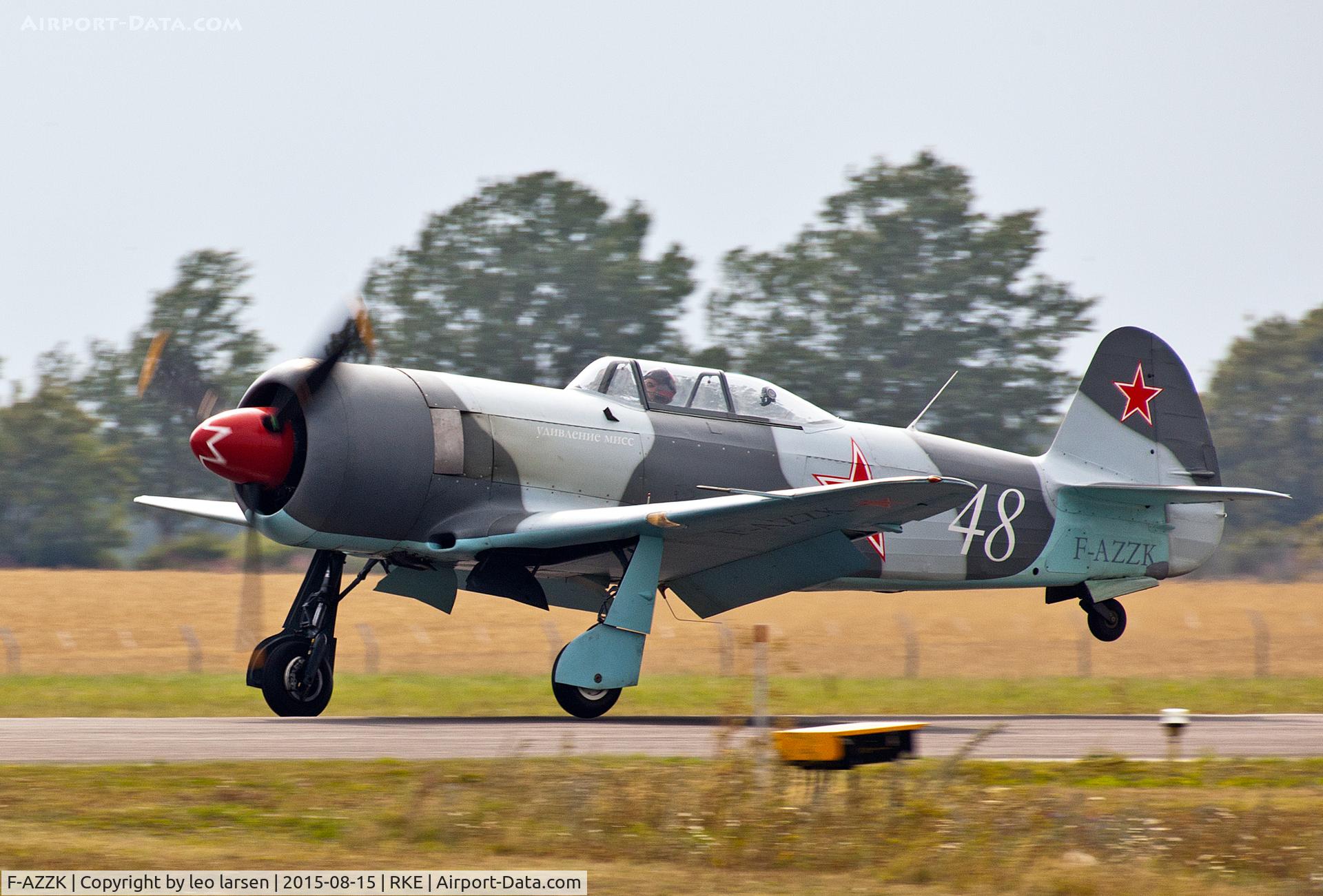 F-AZZK, Yakovlev Yak-3 C/N 06042013, Roskilde Air Show 15.8.2015