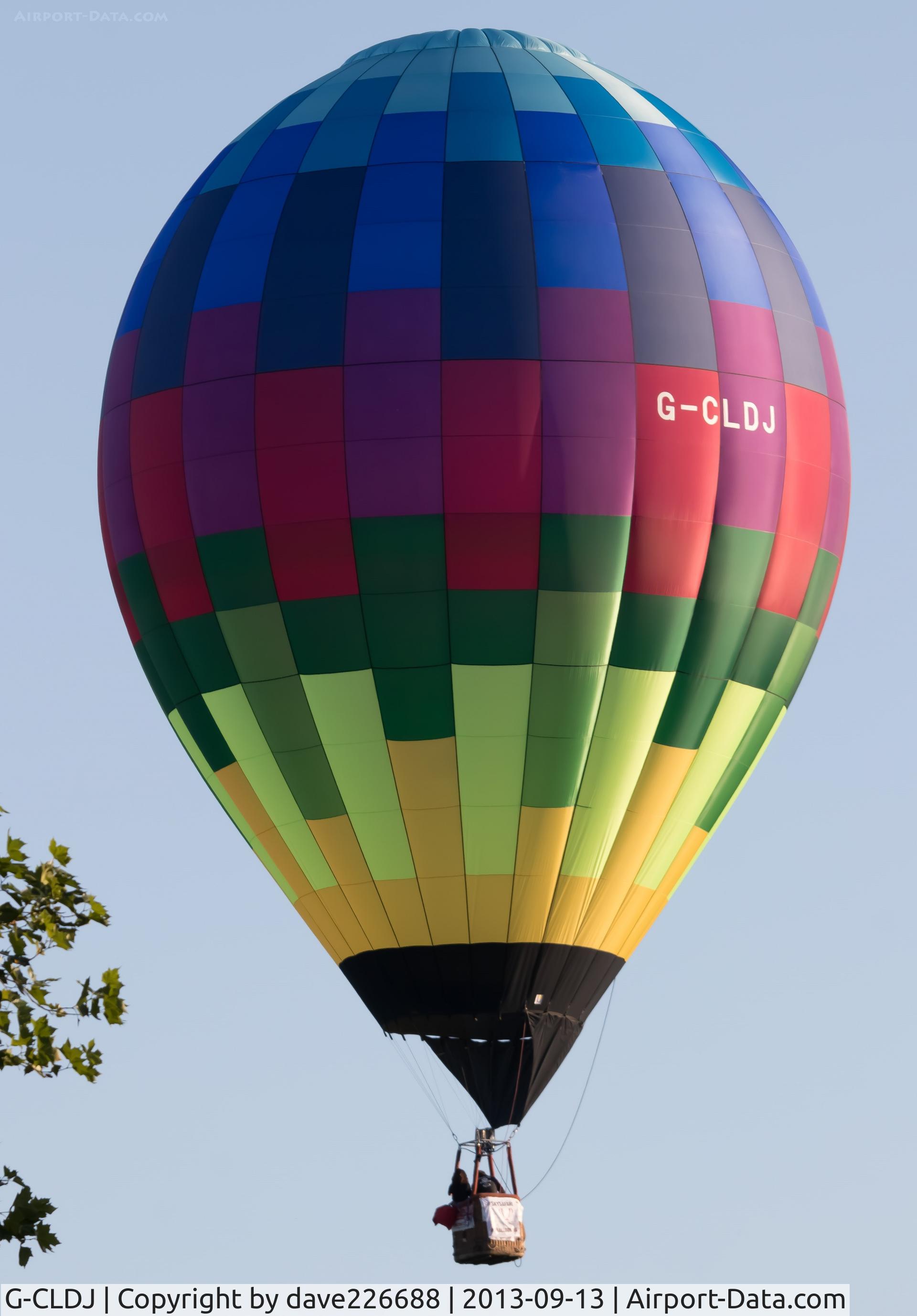 G-CLDJ, 2019 Lindstrand LTL Racer 60 C/N 098, G CLDJ at Skysafari - Longleat 2019