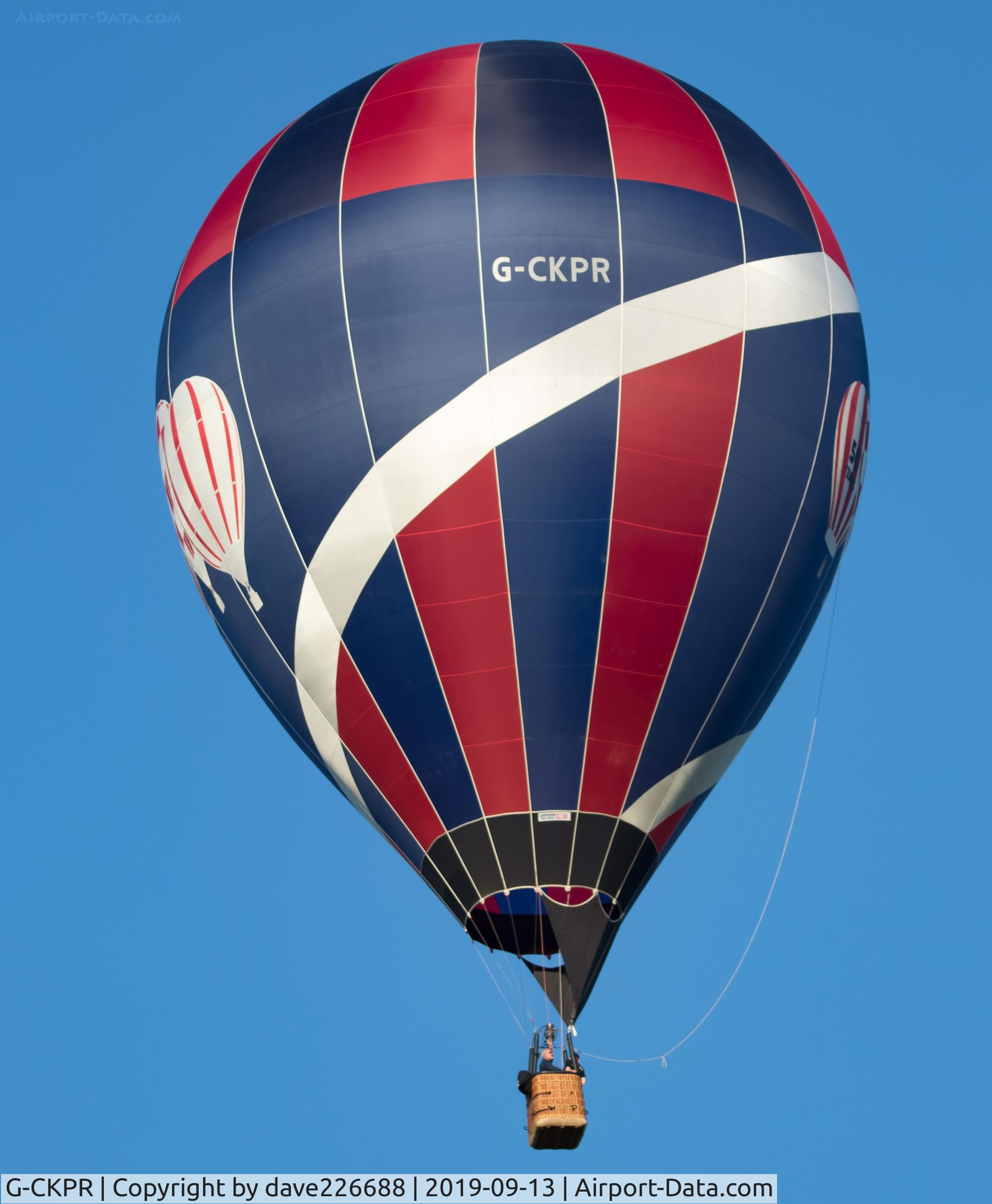 G-CKPR, 2017 Cameron Balloons TR-65 C/N 12040, G CKPR at longleat Skysafari 2019