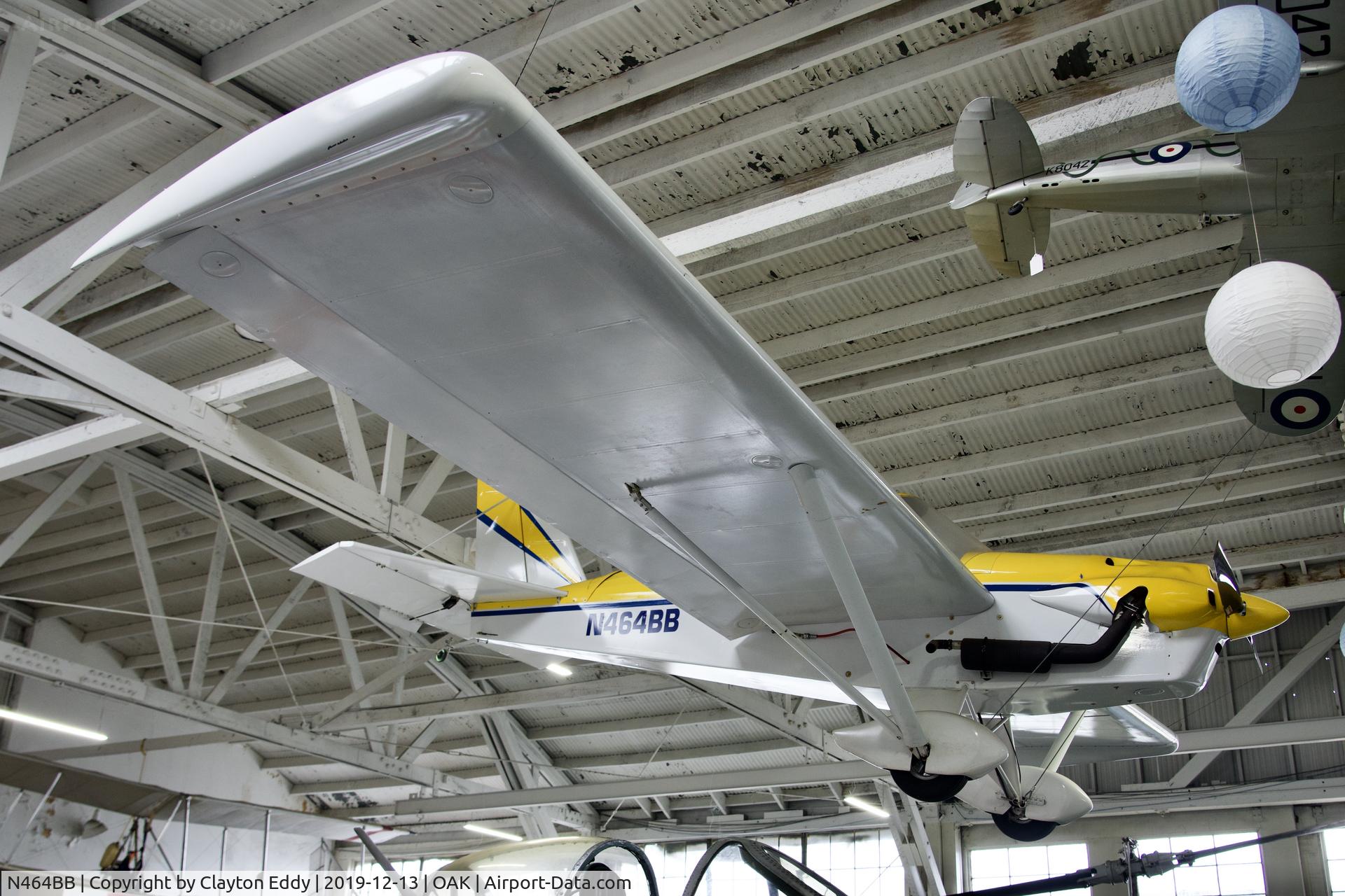 N464BB, 2004 Team Mini-Max 1600R Eros C/N MK703, Western Aerospace Museum Oakland California 2019.