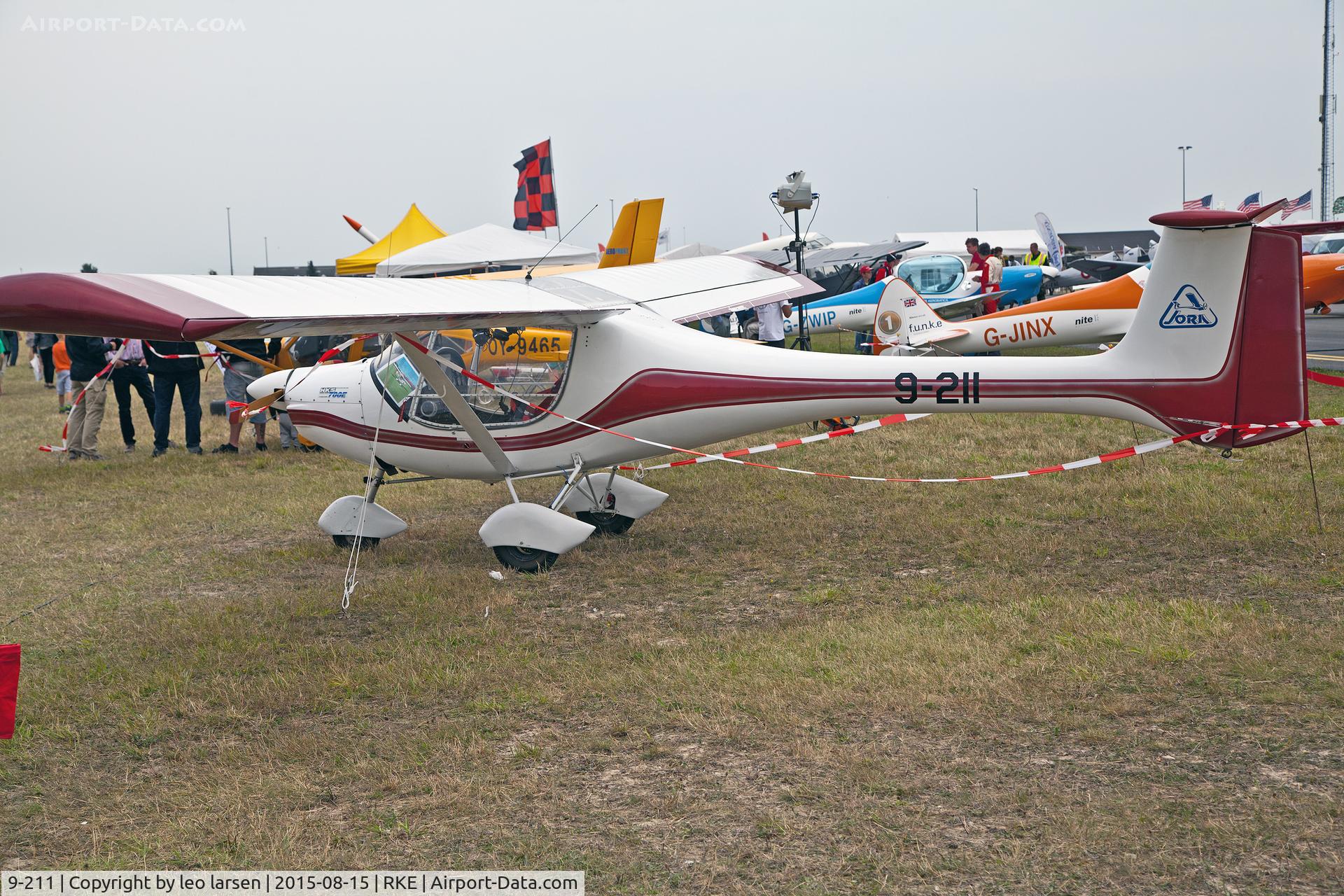 9-211, 1995 Jora Jora UA-2 C/N 0694, Roskilde Air Show 15.8.2015