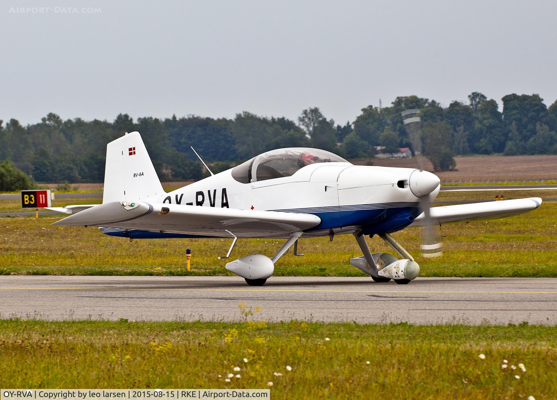 OY-RVA, 2000 Vans RV-6A C/N 25032, Roskilde Air Show 15.8.2015