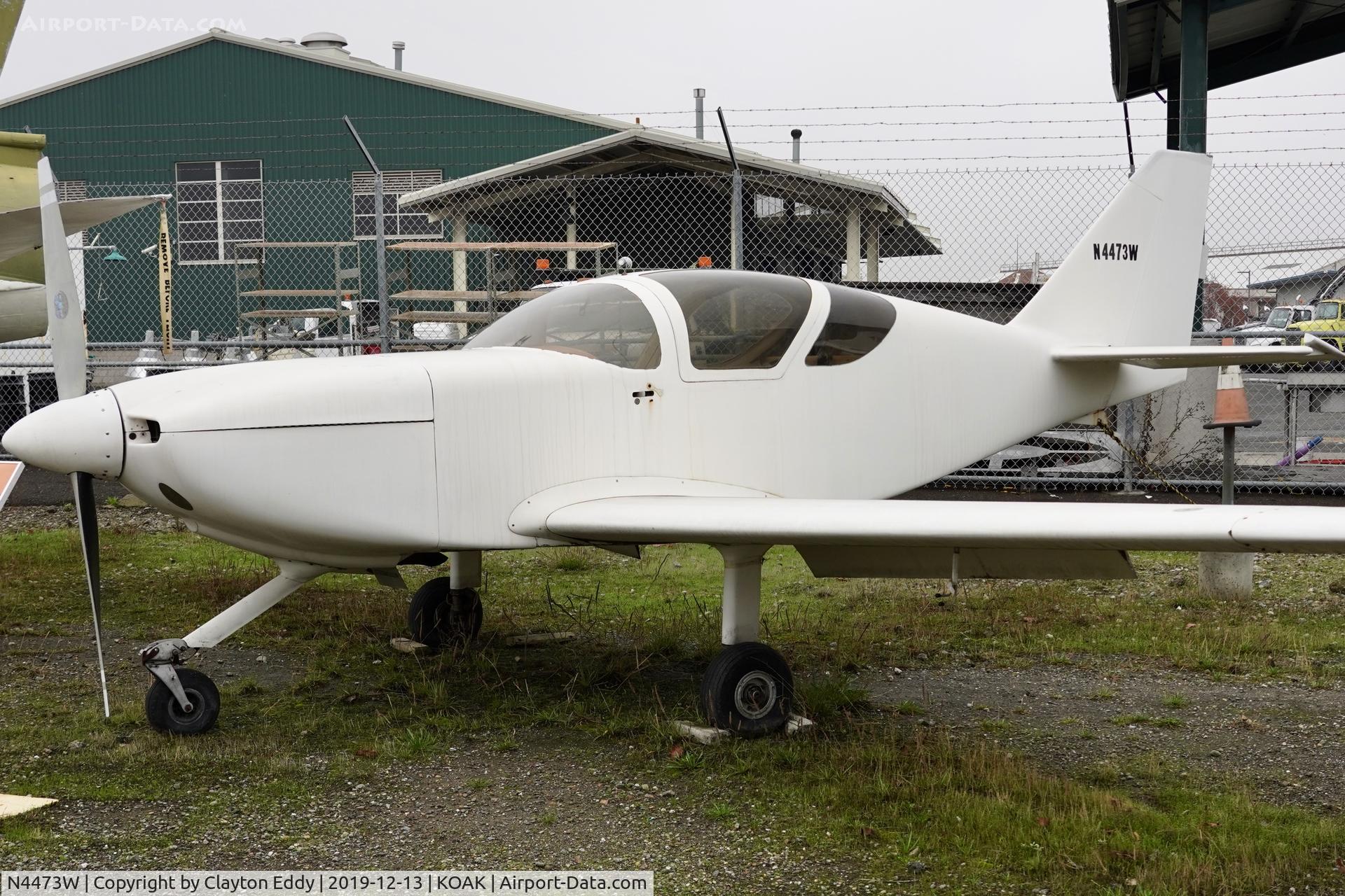 N4473W, 1984 Stoddard-Hamilton Glasair SH-2 C/N 385, Western Aerospace Museum Oakland California 2019.