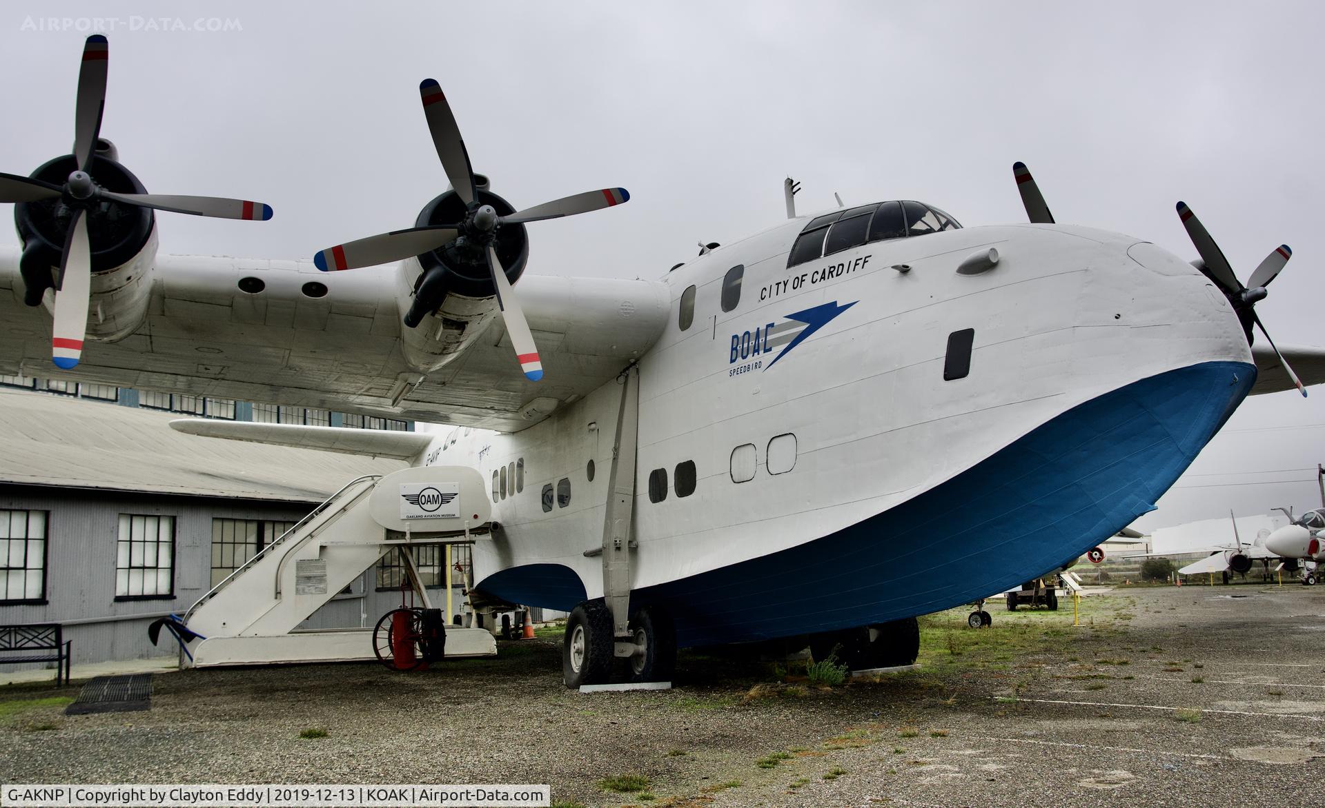 G-AKNP, 1946 Short S45 Solent 3 C/N S.1295, Western Aerospace Museum Oakland California 2019.