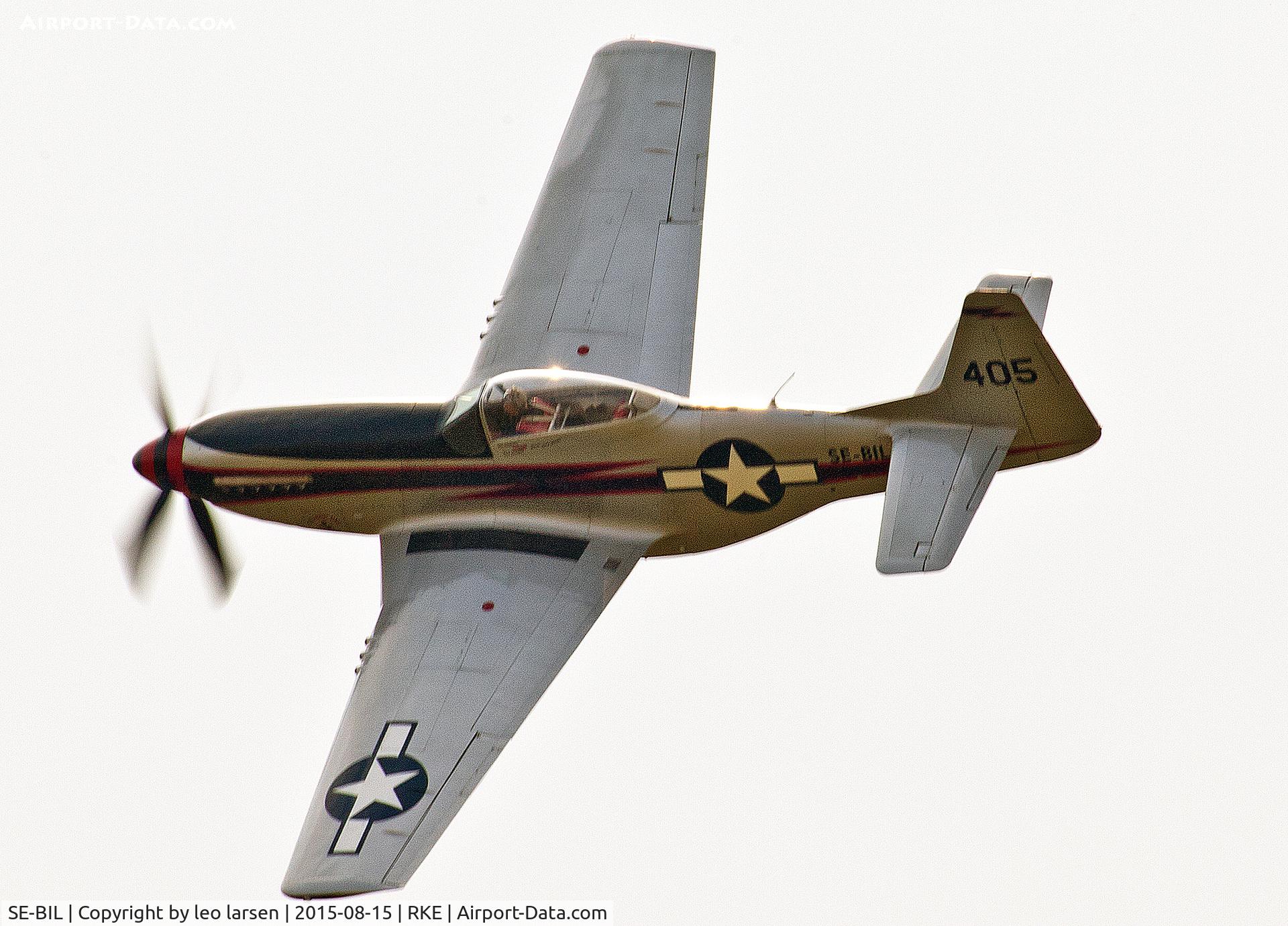 SE-BIL, 1944 North American F-51D Mustang C/N 44-10753, Roskilde Air Show 15.8.2015