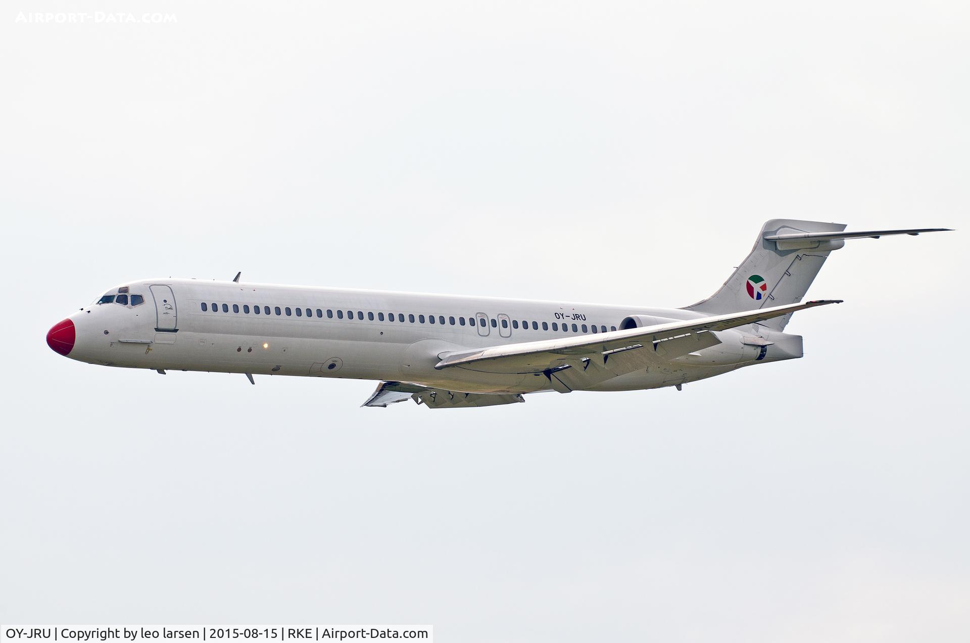OY-JRU, 1987 McDonnell Douglas MD-87 (DC-9-87) C/N 49403, Roskilde Air Show 15.8.2015