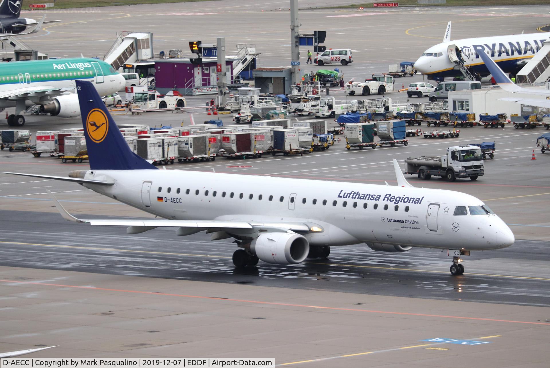 D-AECC, 2009 Embraer 190LR (ERJ-190-100LR) C/N 19000333, ERJ-190-100LR