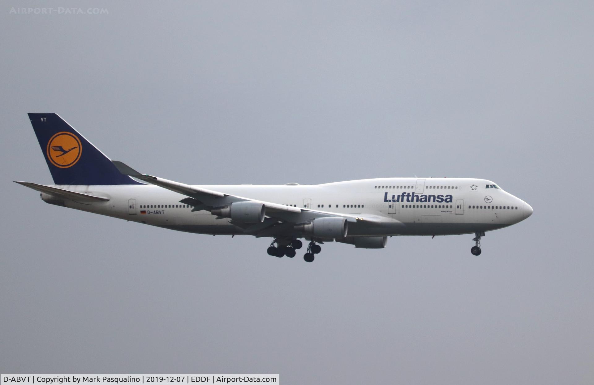 D-ABVT, 1997 Boeing 747-430 C/N 28287, Boeing 747-430