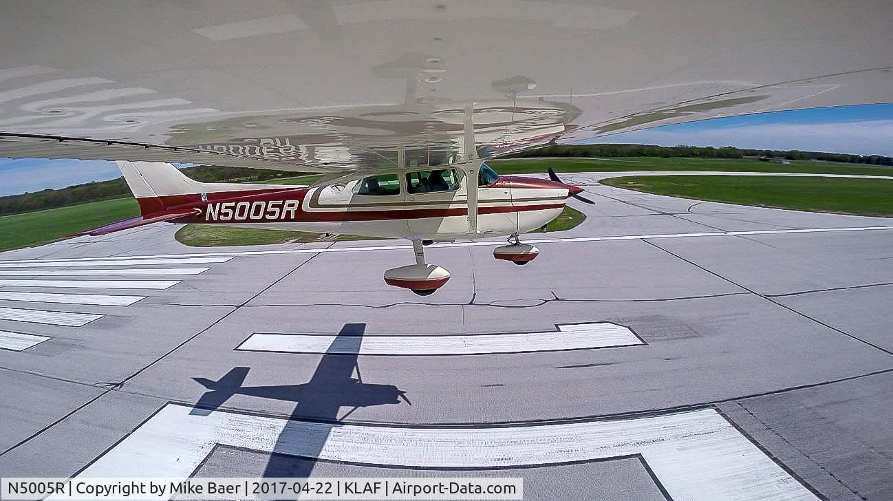 N5005R, 1974 Cessna 172M C/N 17263246, N5005R @ KLAF