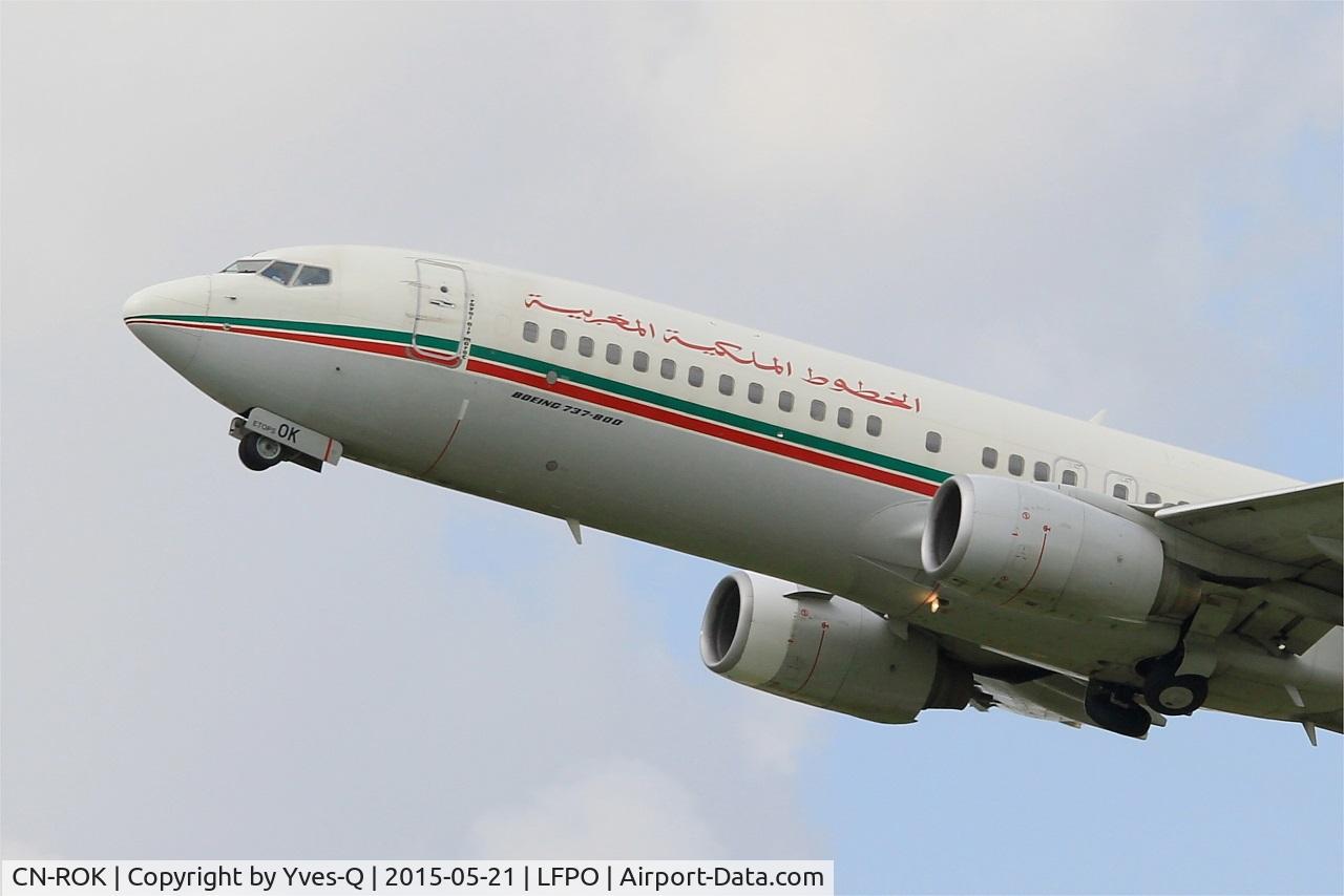 CN-ROK, 2006 Boeing 737-8B6 C/N 33064, Boeing 737-8B6, Take off rwy 24, Paris-Orly Airport (LFPO-ORY)