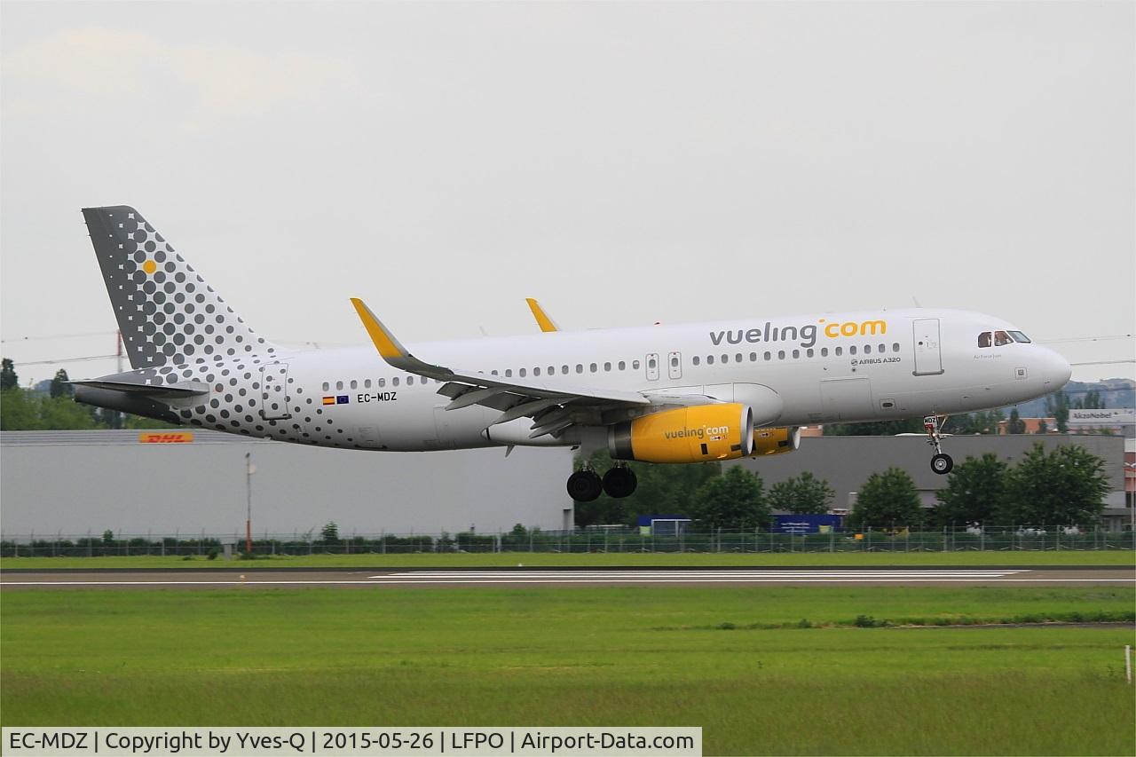 EC-MDZ, 2014 Airbus A320-232 C/N 6377, Airbus A320-232, On final rwy 06, Paris-Orly Airport (LFPO-ORY)