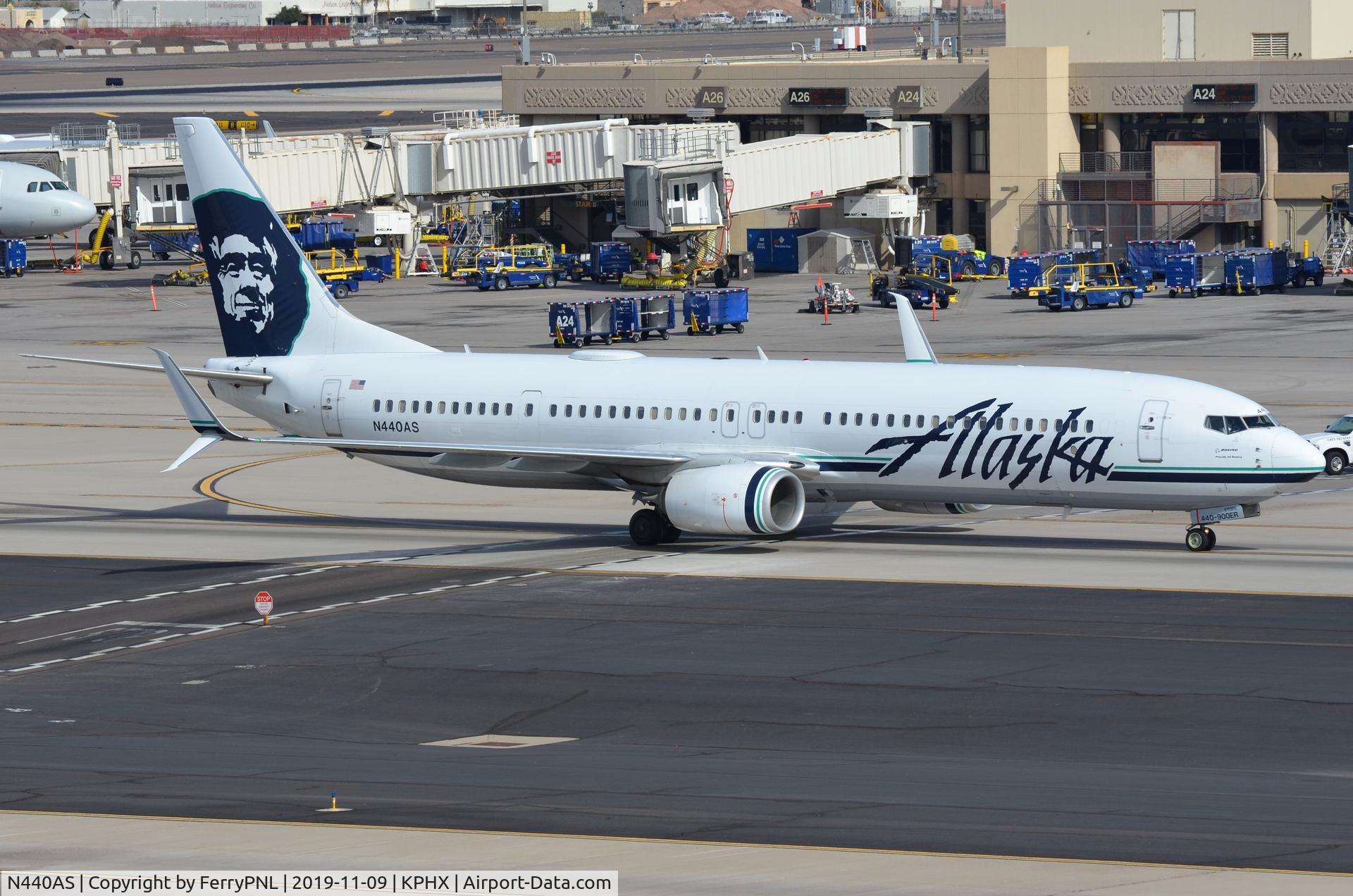 N440AS, 2013 Boeing 737-990/ER C/N 41705, Alaska B739 