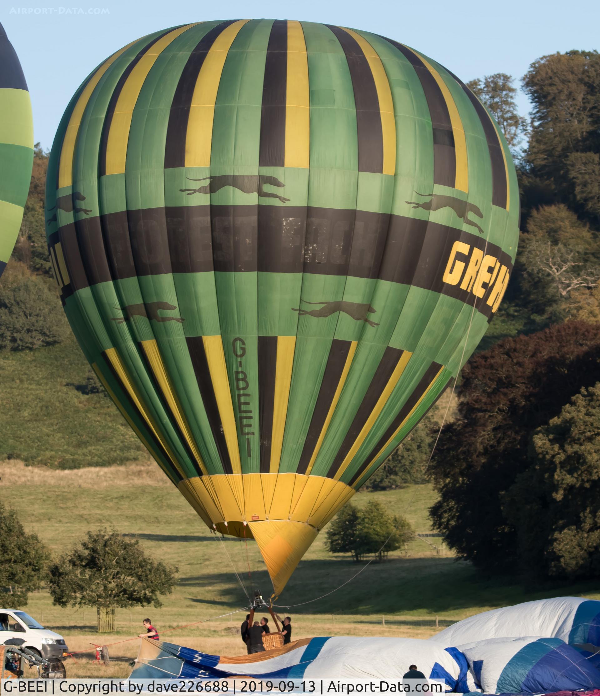 G-BEEI, 1978 Cameron Balloons N-77 C/N 249, G BEEI at 2019s Longleat Skysafari