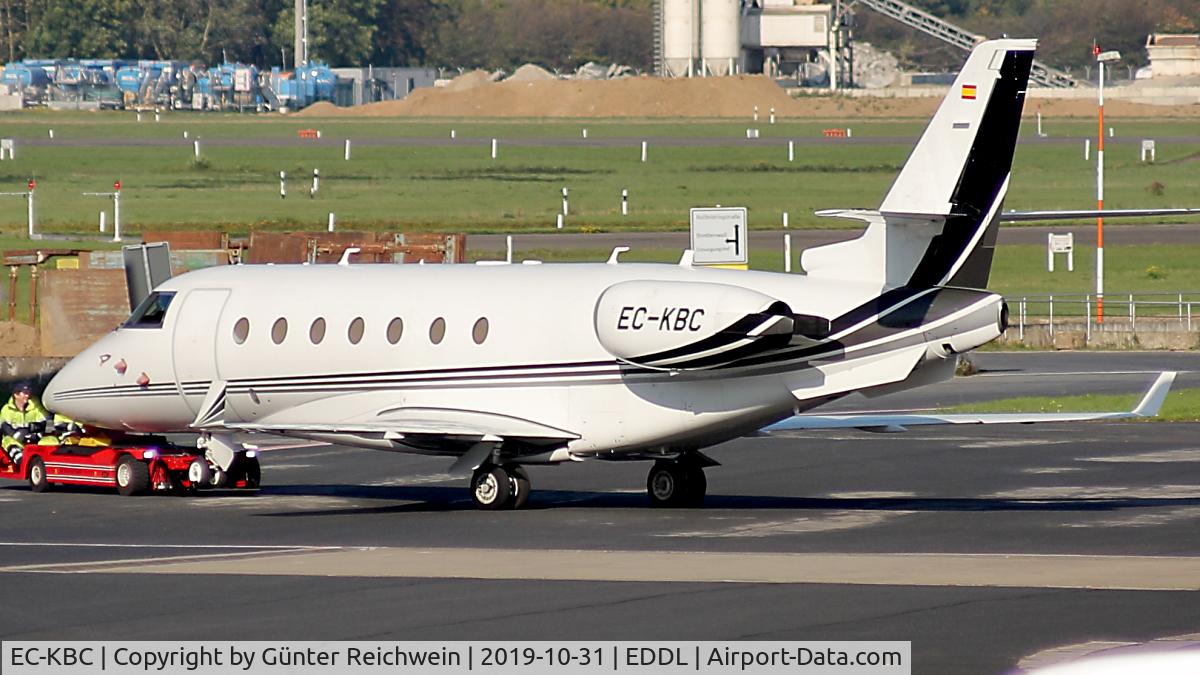 EC-KBC, 2006 Gulfstream Aerospace G200 C/N 145, At DUS General Aviation Terminal