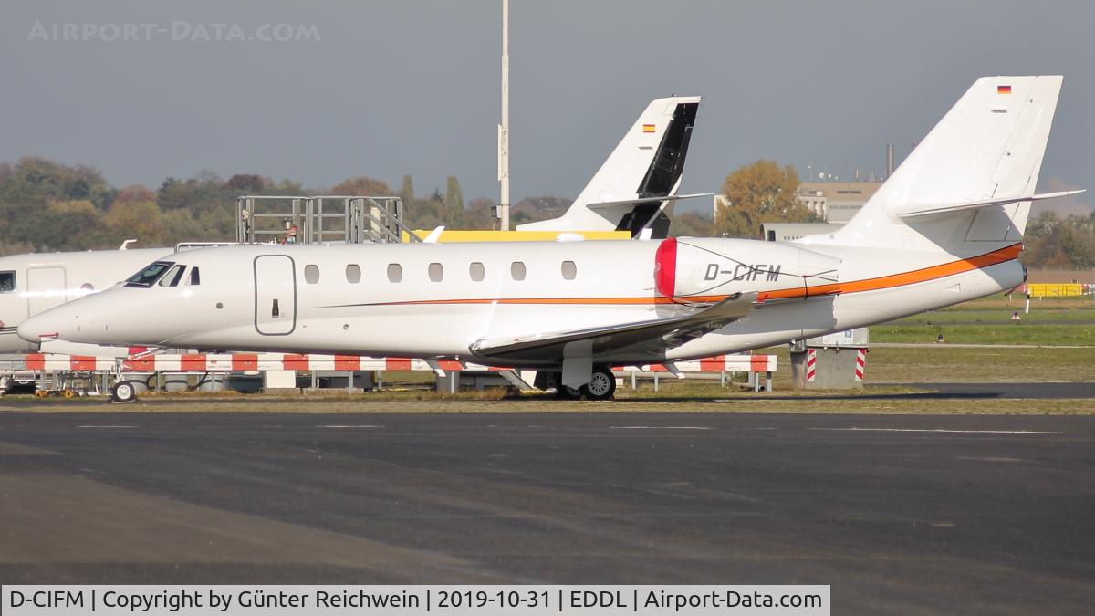 D-CIFM, 2009 Cessna 560 Citation Encore+ C/N 560-0814, At DUS General Aviation Terminal
