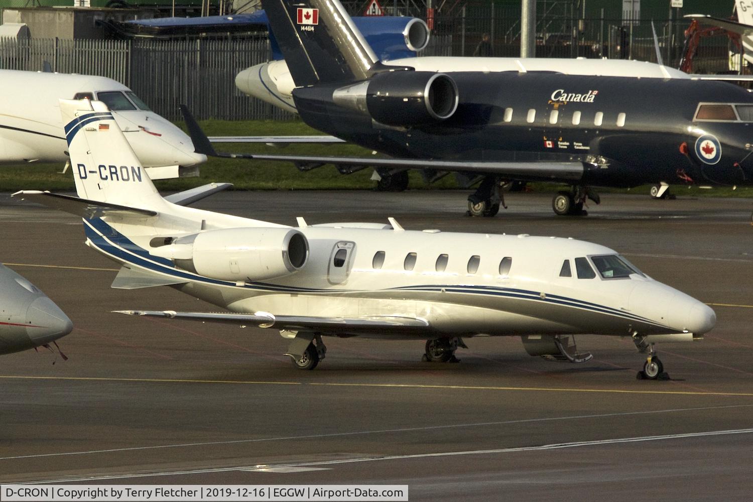 D-CRON, 2008 Cessna 560 Citation XLS C/N 560-5762, At Luton