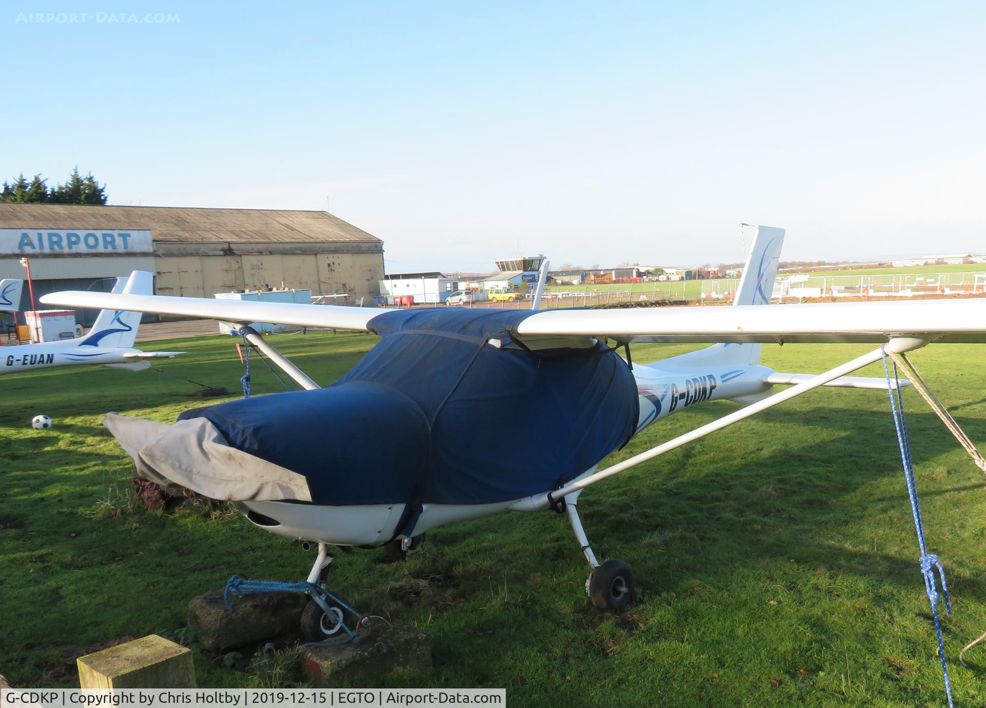 G-CDKP, 2005 Jabiru UL-D C/N 636, Parked and covered for the winter at Rochester, Kent