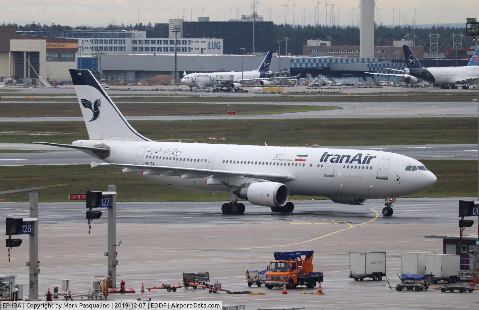 EP-IBA, 1993 Airbus A300B4-605R C/N 723, Airbus A300B4-605R