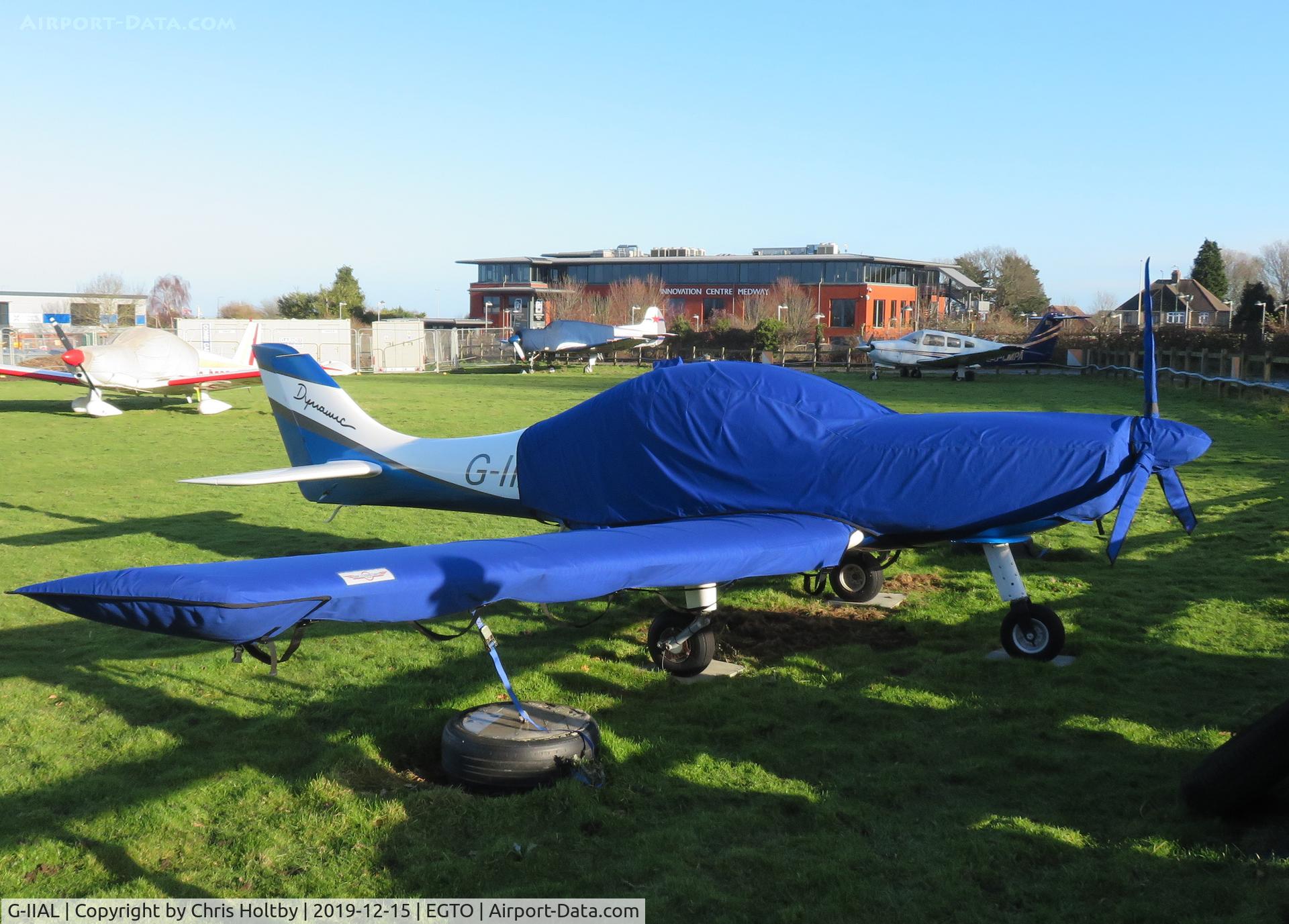 G-IIAL, 2013 Yeoman Dynamic WT9 UK C/N DY483, Parked and covered at Rochester Airport, Kent