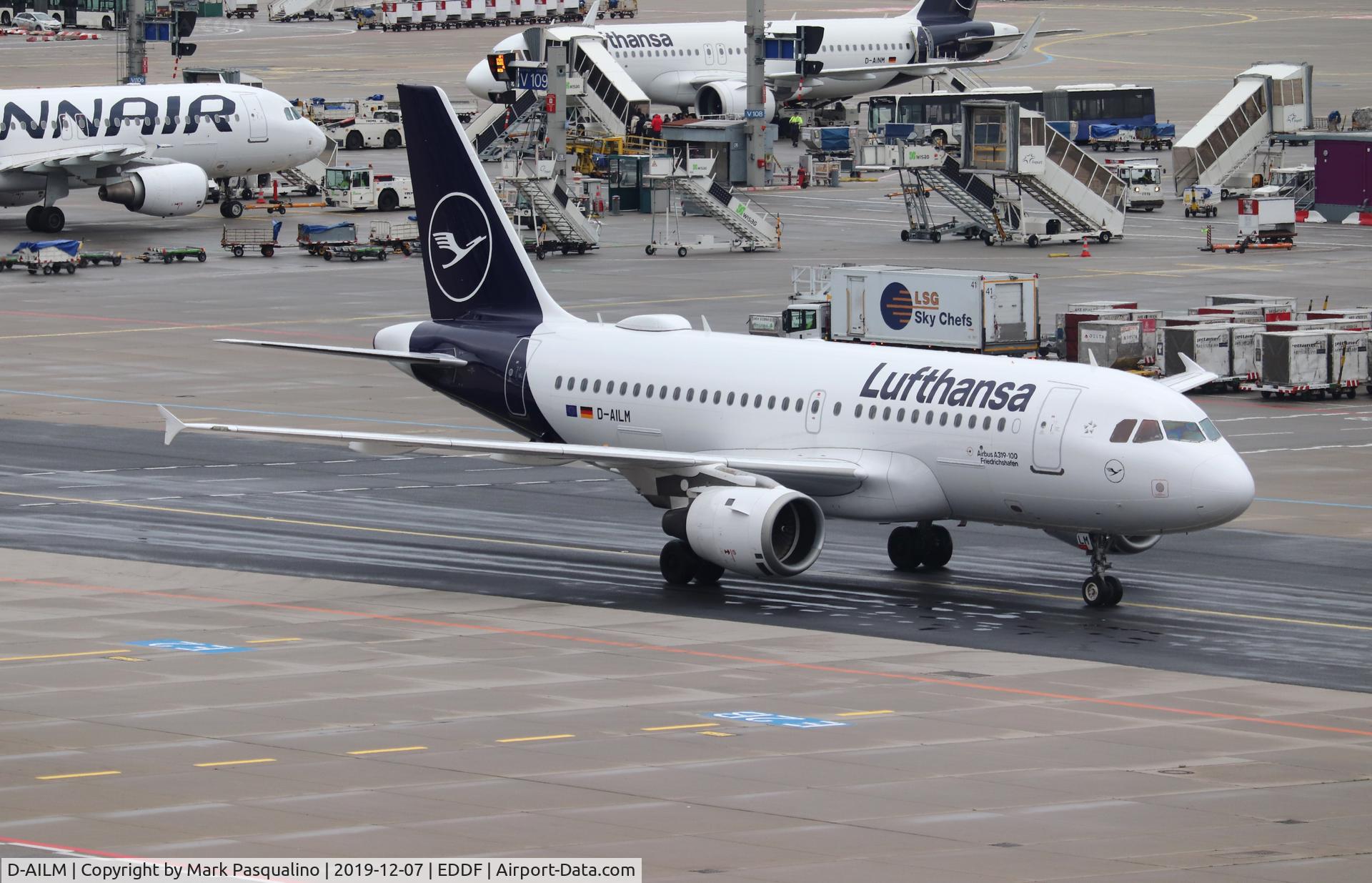 D-AILM, 1997 Airbus A319-114 C/N 694, Airbus A319-114