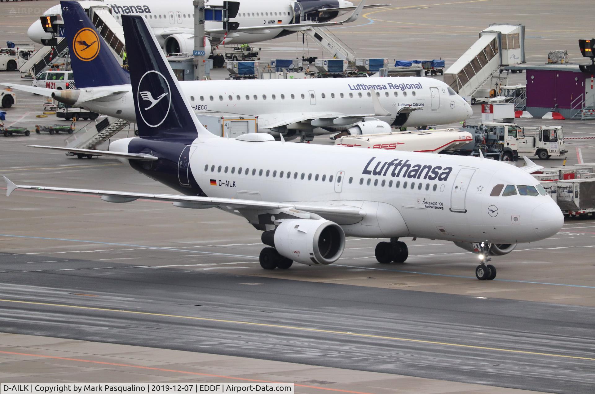 D-AILK, 1997 Airbus A319-114 C/N 679, Airbus A319-114
