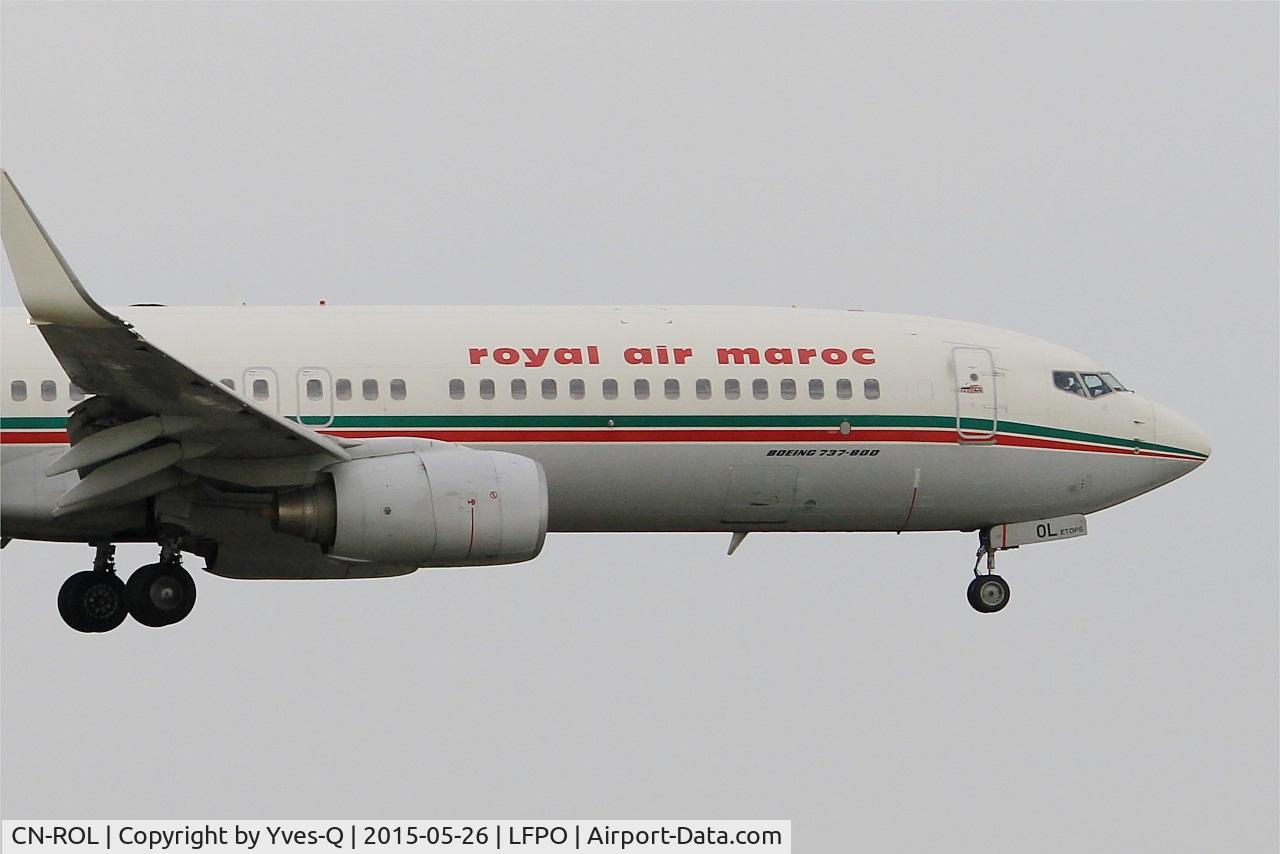 CN-ROL, 2007 Boeing 737-8B6 C/N 33065, Boeing 737-8B6, On final rwy 06, Paris-Orly airport (LFPO-ORY)