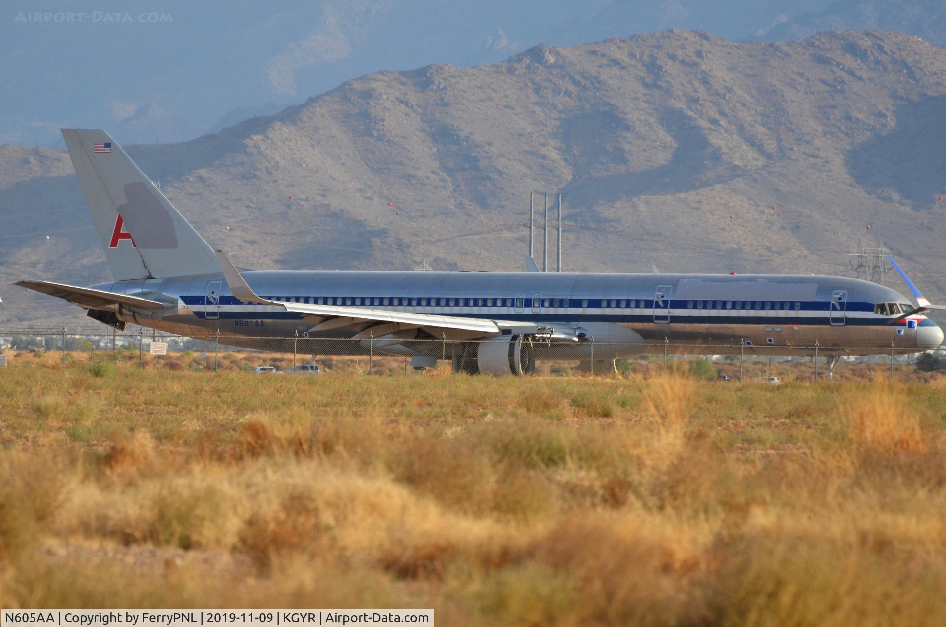 N605AA, 1995 Boeing 757-223 C/N 27056, Former AA B752