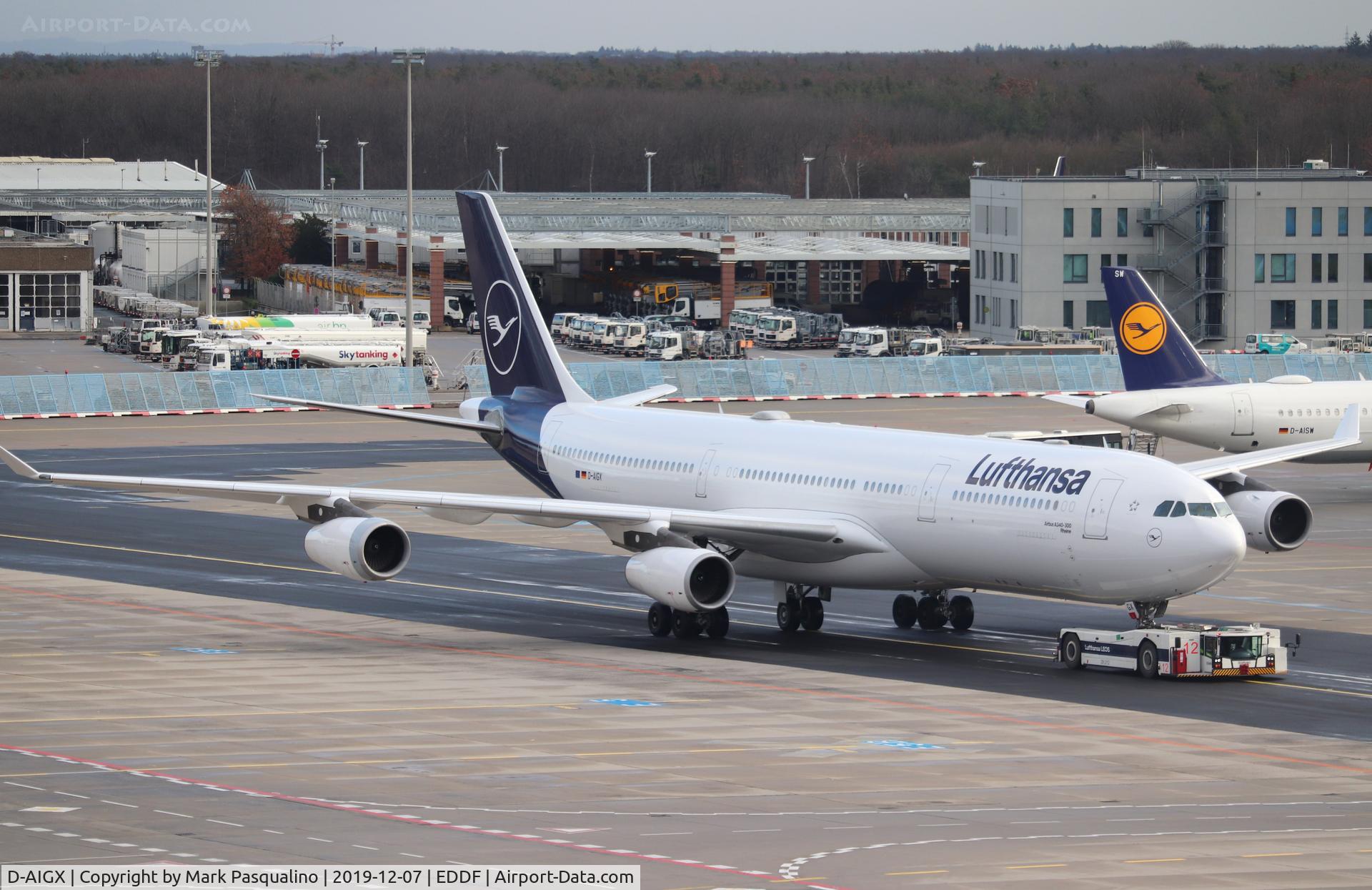 D-AIGX, 2000 Airbus A340-313X C/N 354, Airbus A340-313X