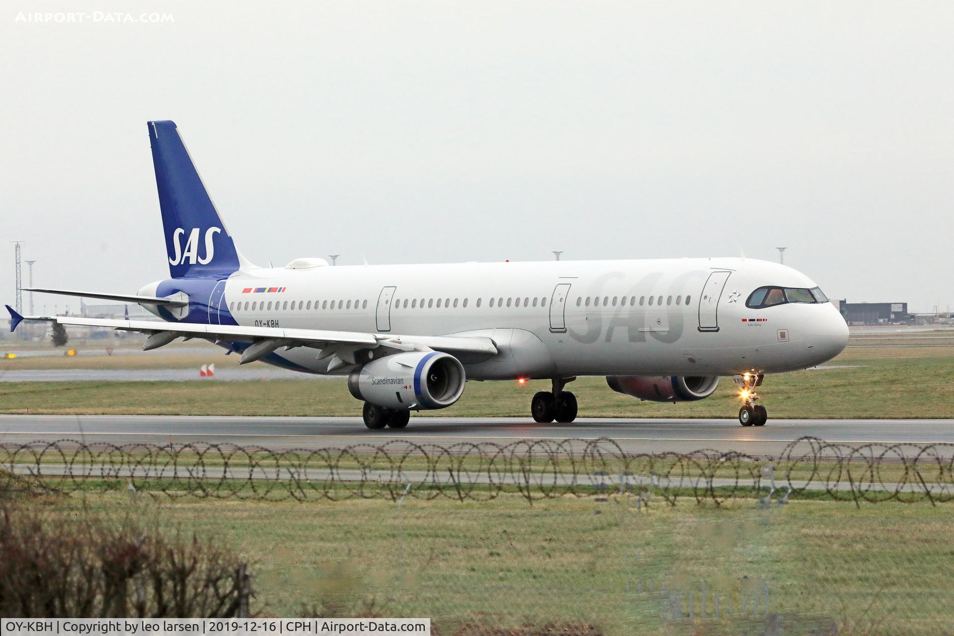 OY-KBH, 2002 Airbus A321-232 C/N 1675, Copenhagen 16.12.2019