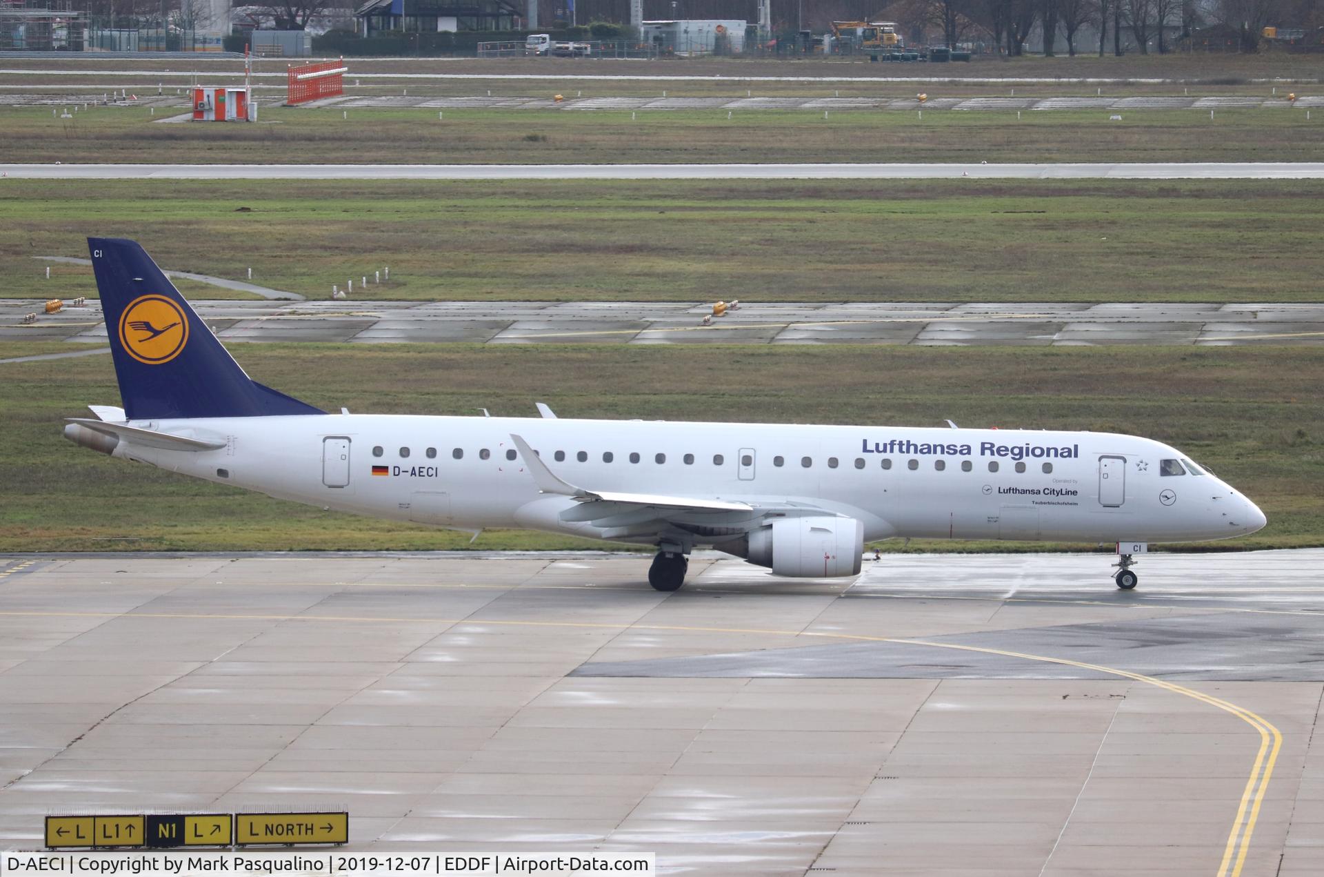 D-AECI, 2010 Embraer 190LR (ERJ-190-100LR) C/N 19000381, ERJ-190-100LR