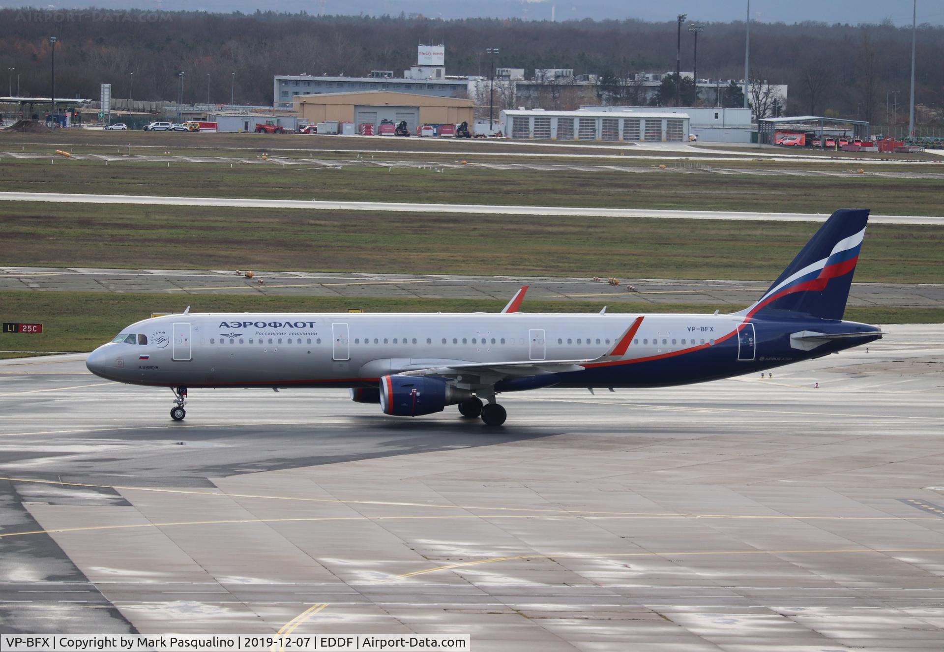 VP-BFX, 2017 Airbus A321-211 C/N 7749, Airbus A321-211