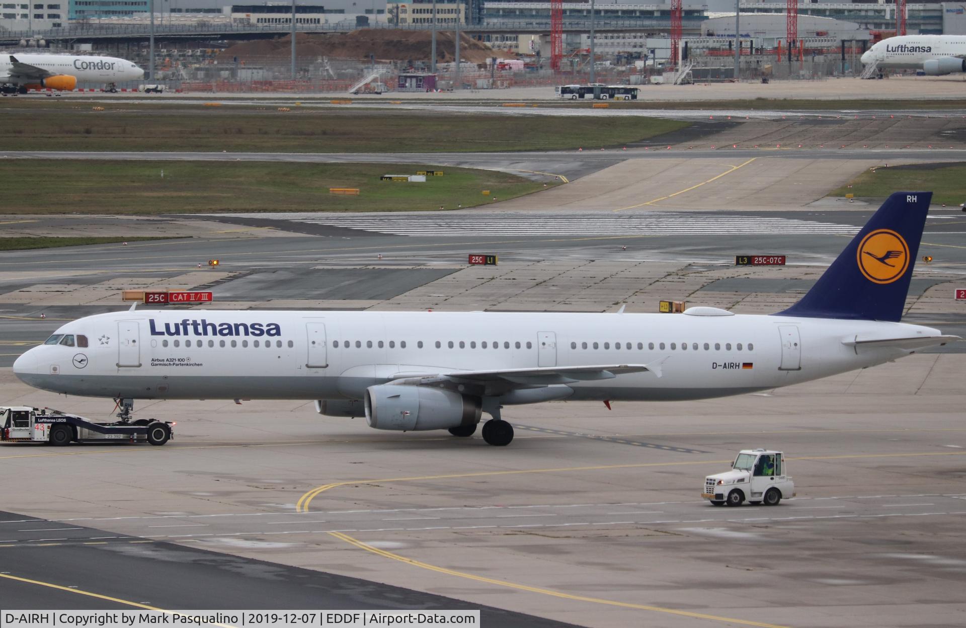 D-AIRH, 1993 Airbus A321-131 C/N 0412, Airbus A321-131
