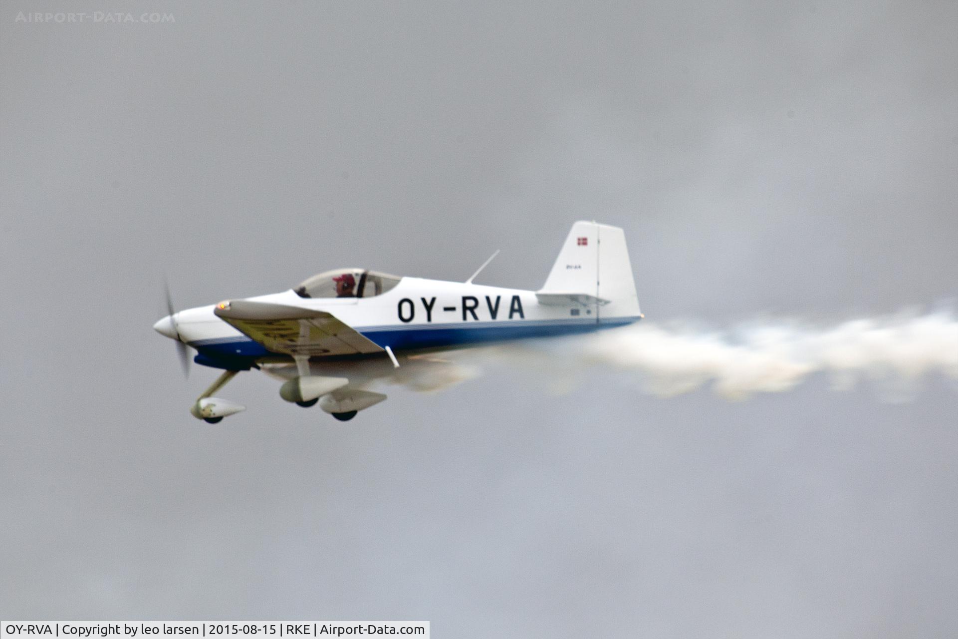 OY-RVA, 2000 Vans RV-6A C/N 25032, Roskilde Air Show 15.8.2015