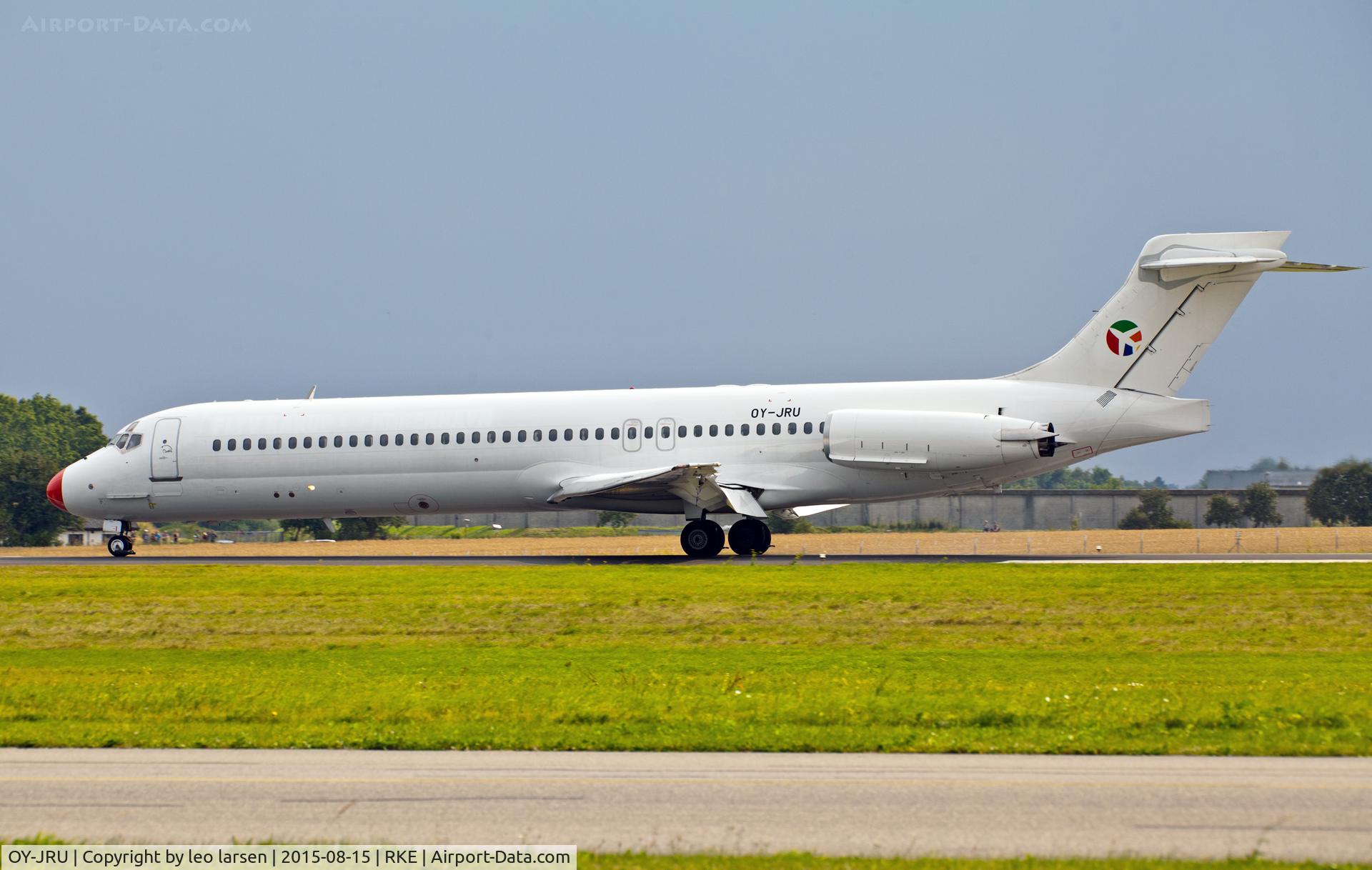 OY-JRU, 1987 McDonnell Douglas MD-87 (DC-9-87) C/N 49403, Roskilde Air Show 15.8.2015
